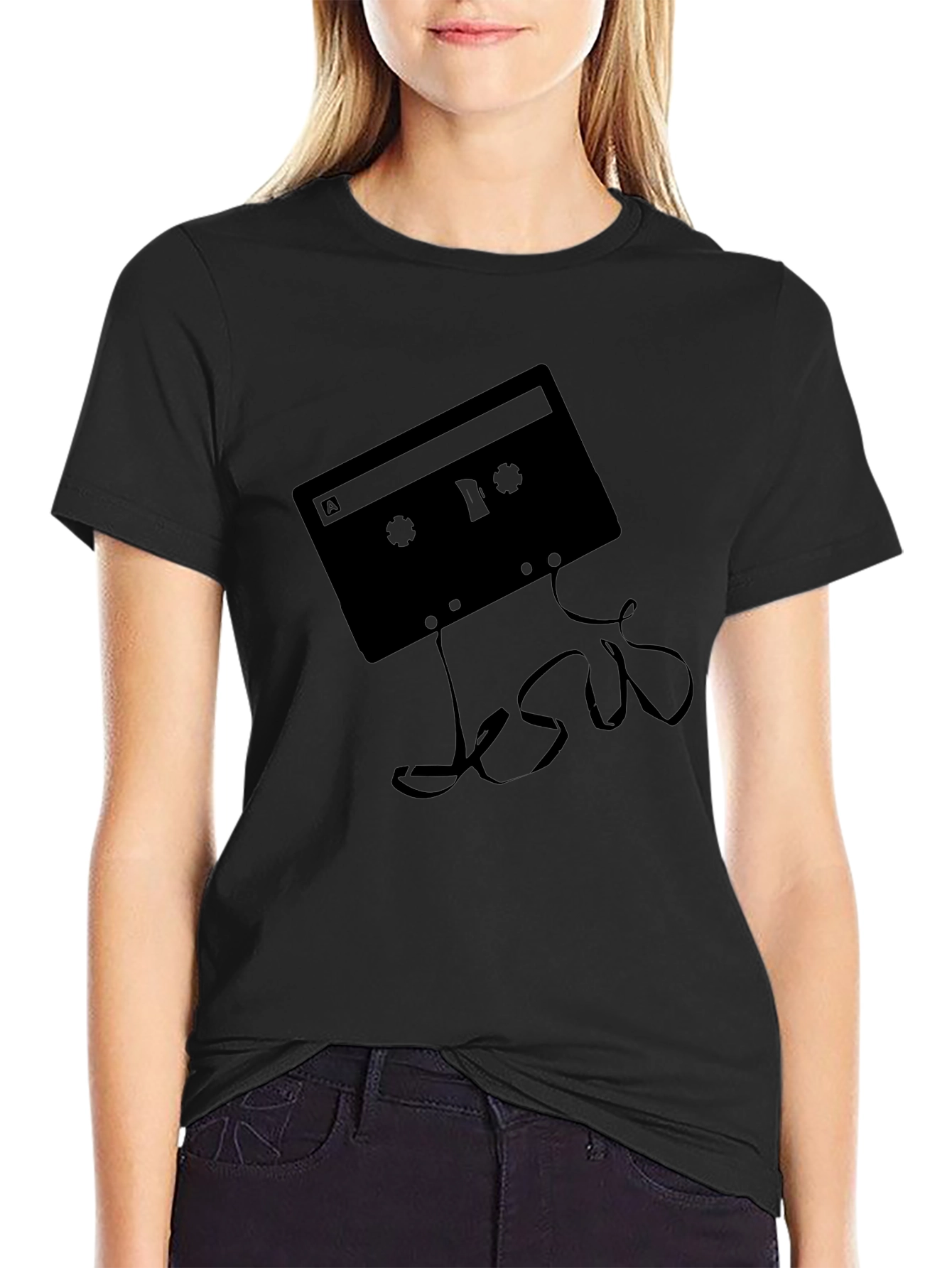 Retro Cassette Tape 'Jesus' T-Shirt - 2