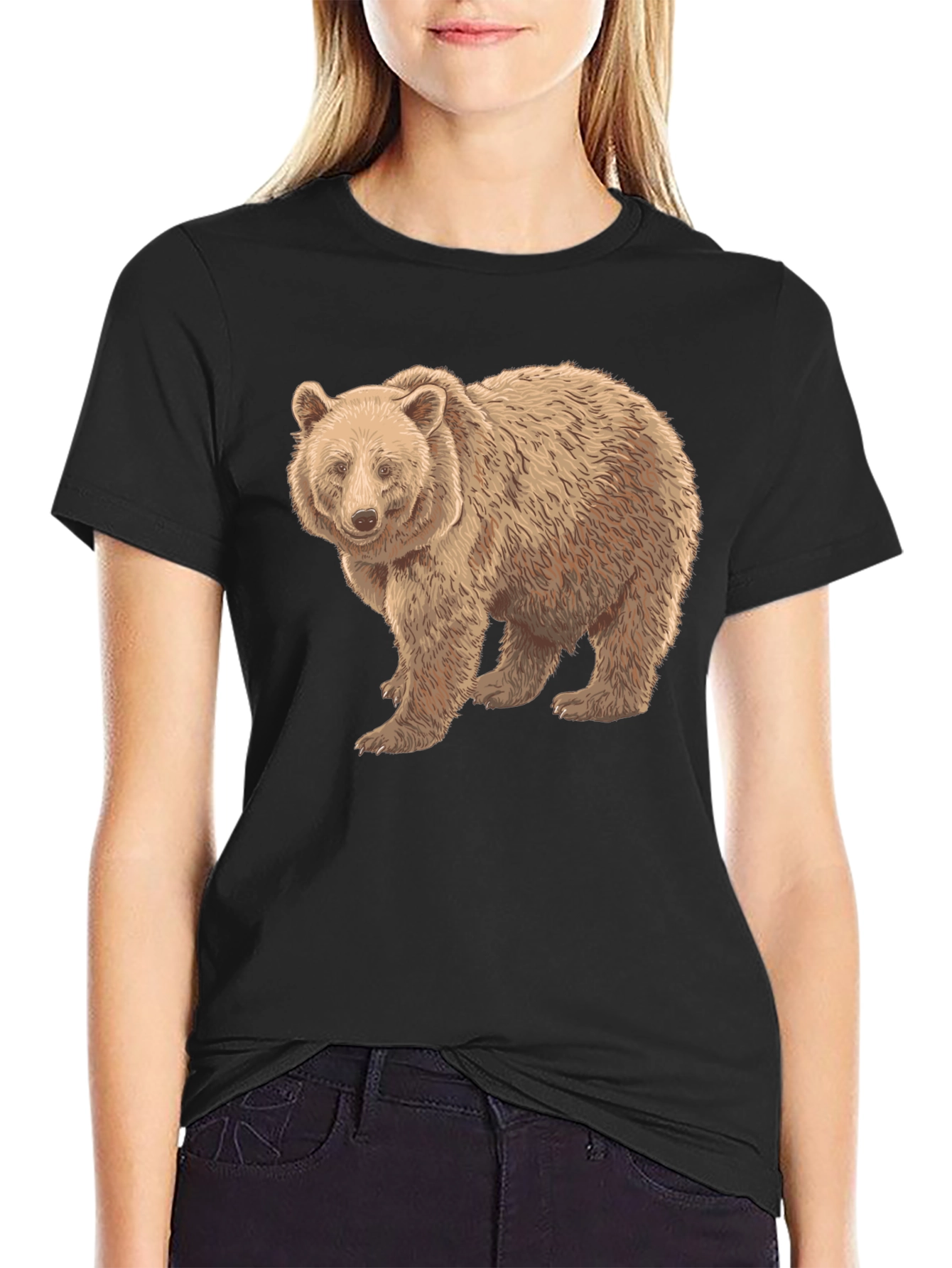 Black Bear Graphic T-Shirt view 2