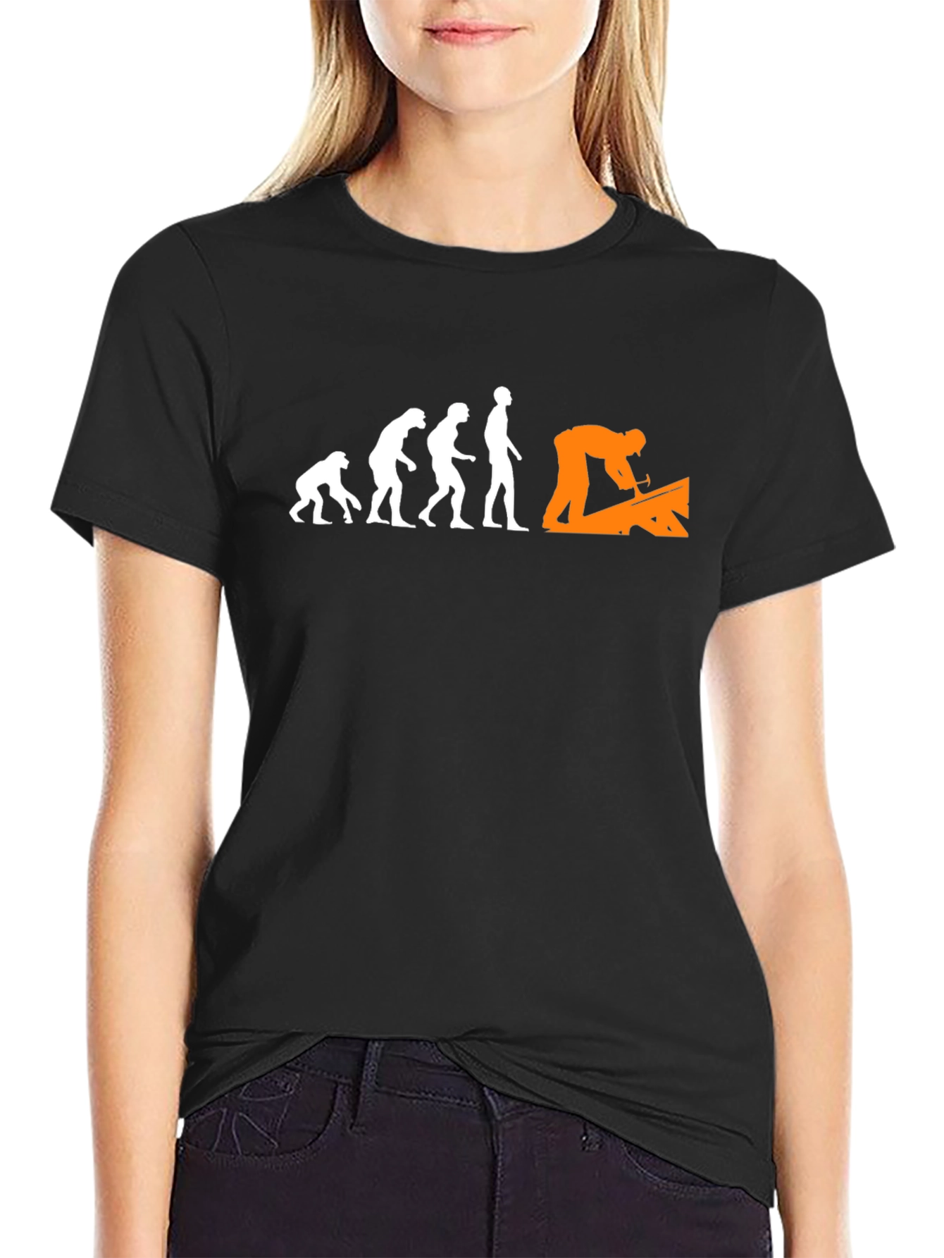 Black Carpenter Evolution T-Shirt view 2