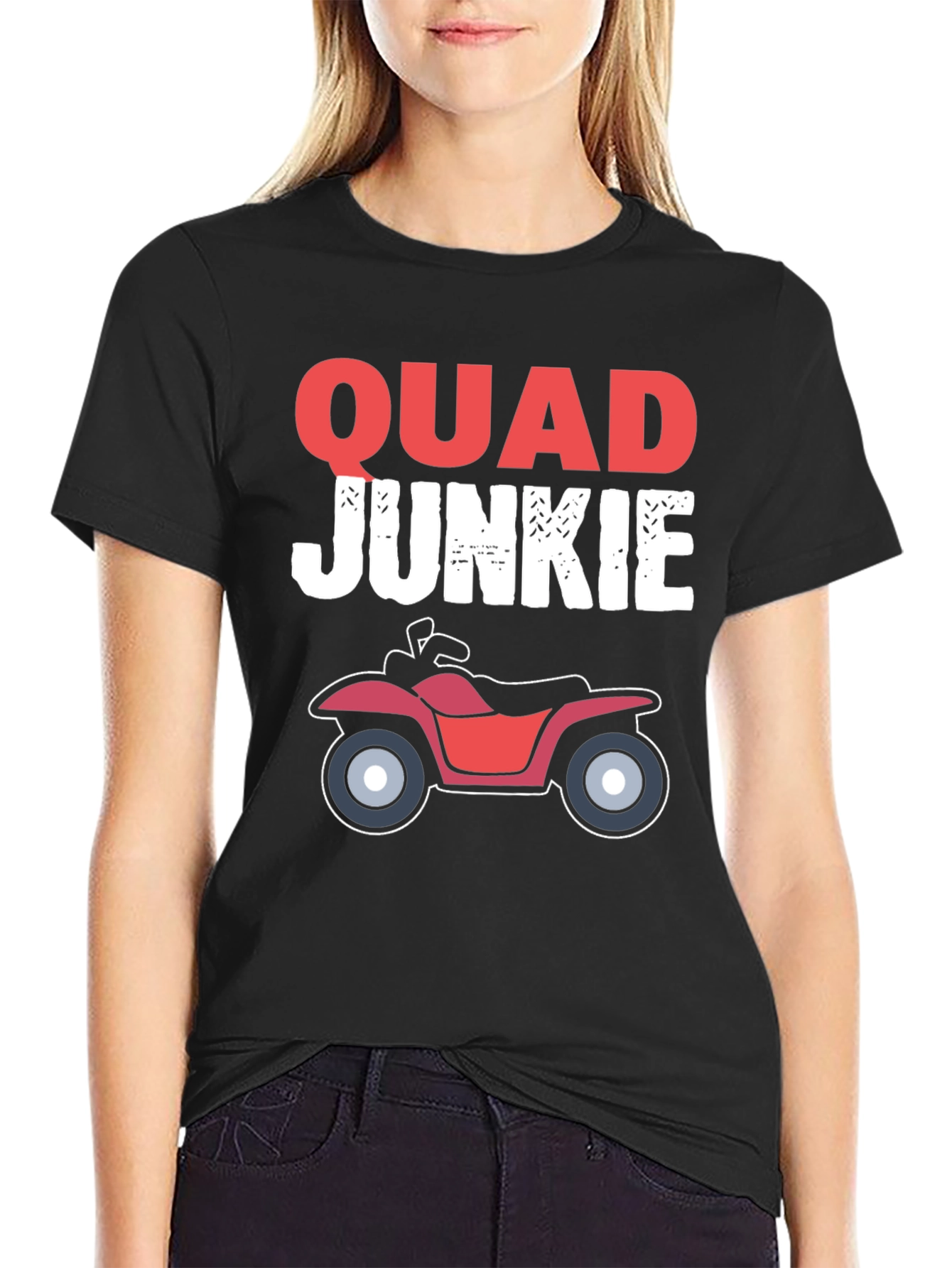 Black Quad Junkie T-Shirt view 2