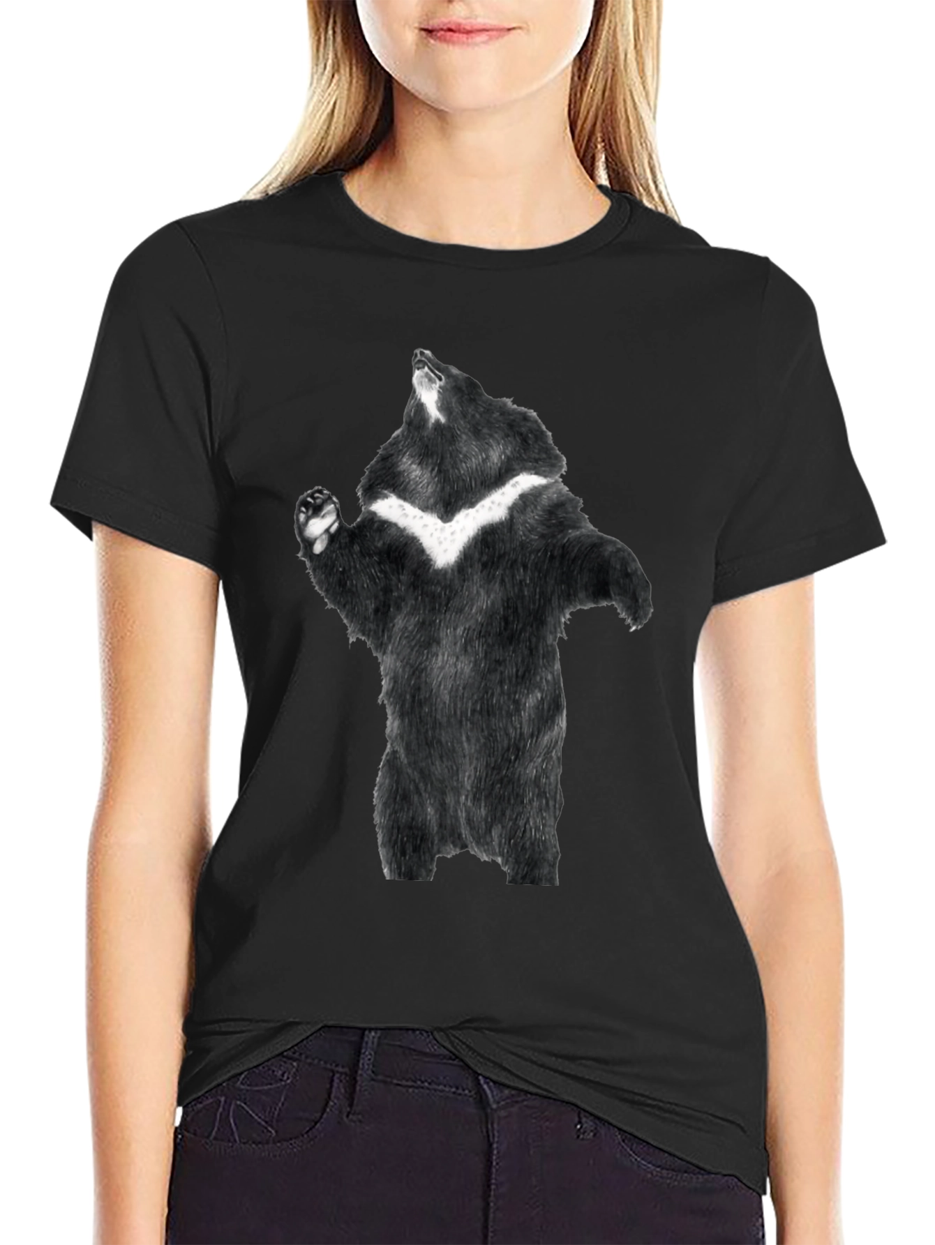 Black Black Bear Graphic Tee - Men's Short Sleeve Shirt view 2