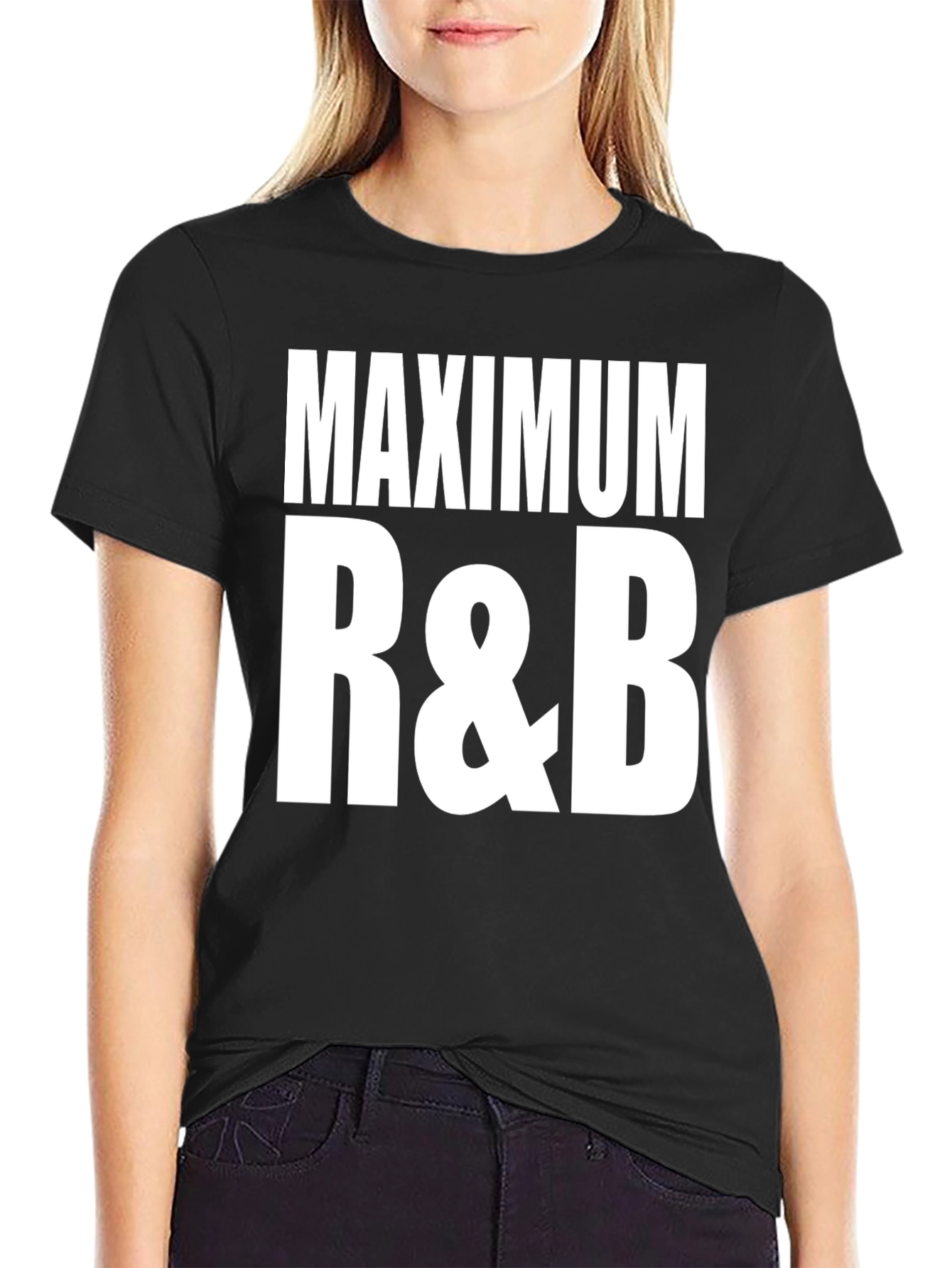 Black Maximum R&B Black T-Shirt view 2