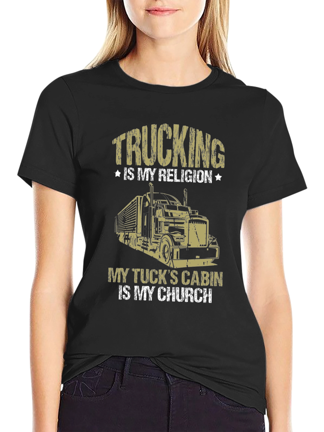 Trucking is My Religion T-Shirt - 2