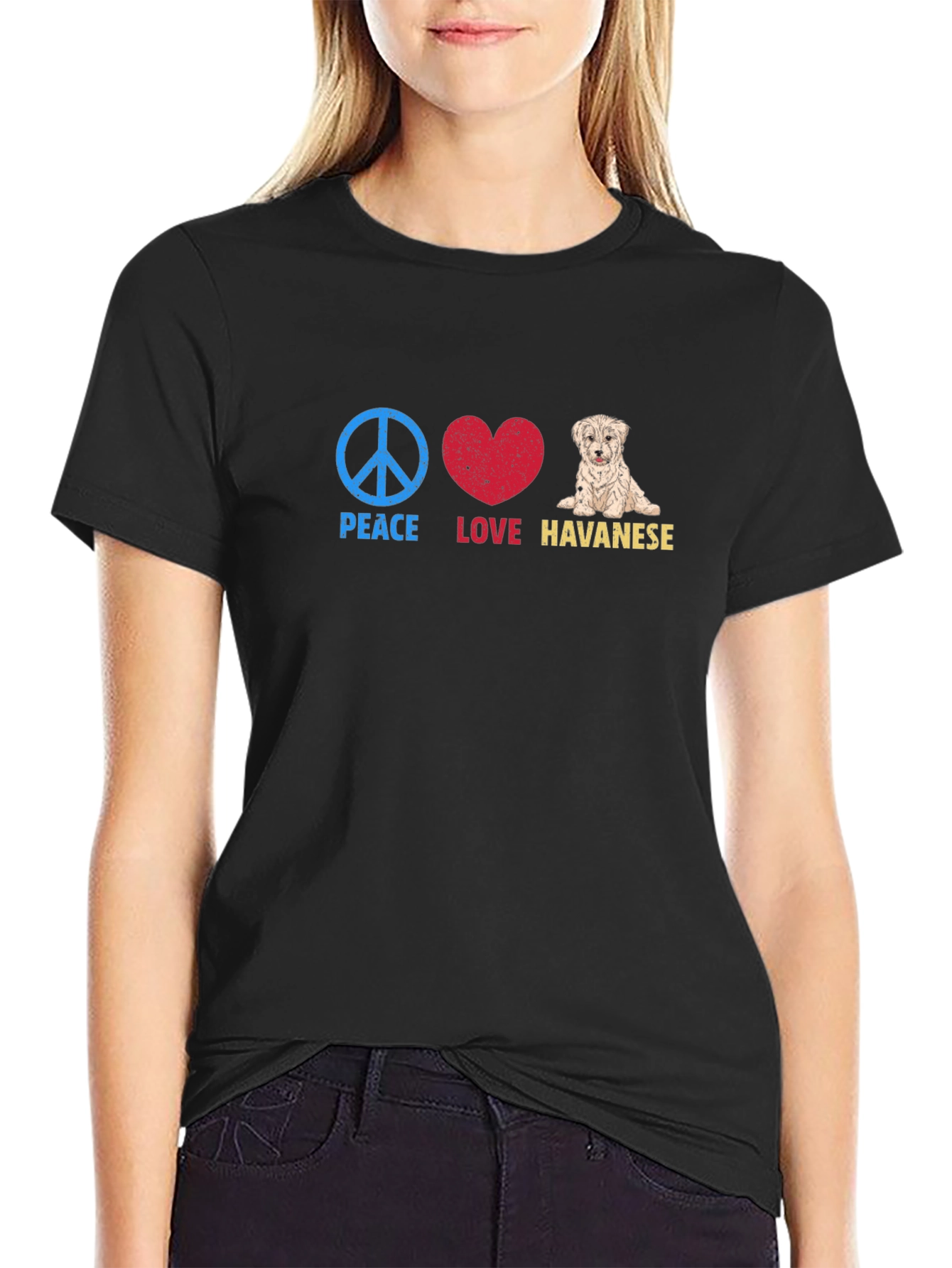 Peace Love Havanese T-Shirt - 2
