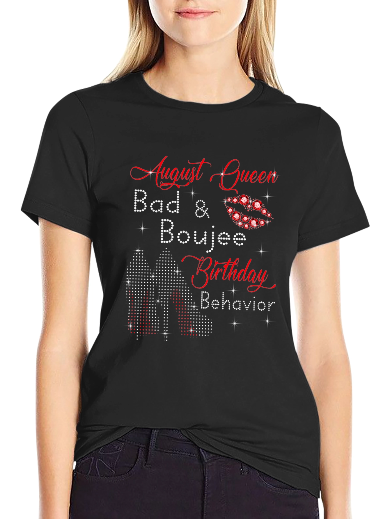 August Queen Birthday Bad & Boujee T-Shirt - 2