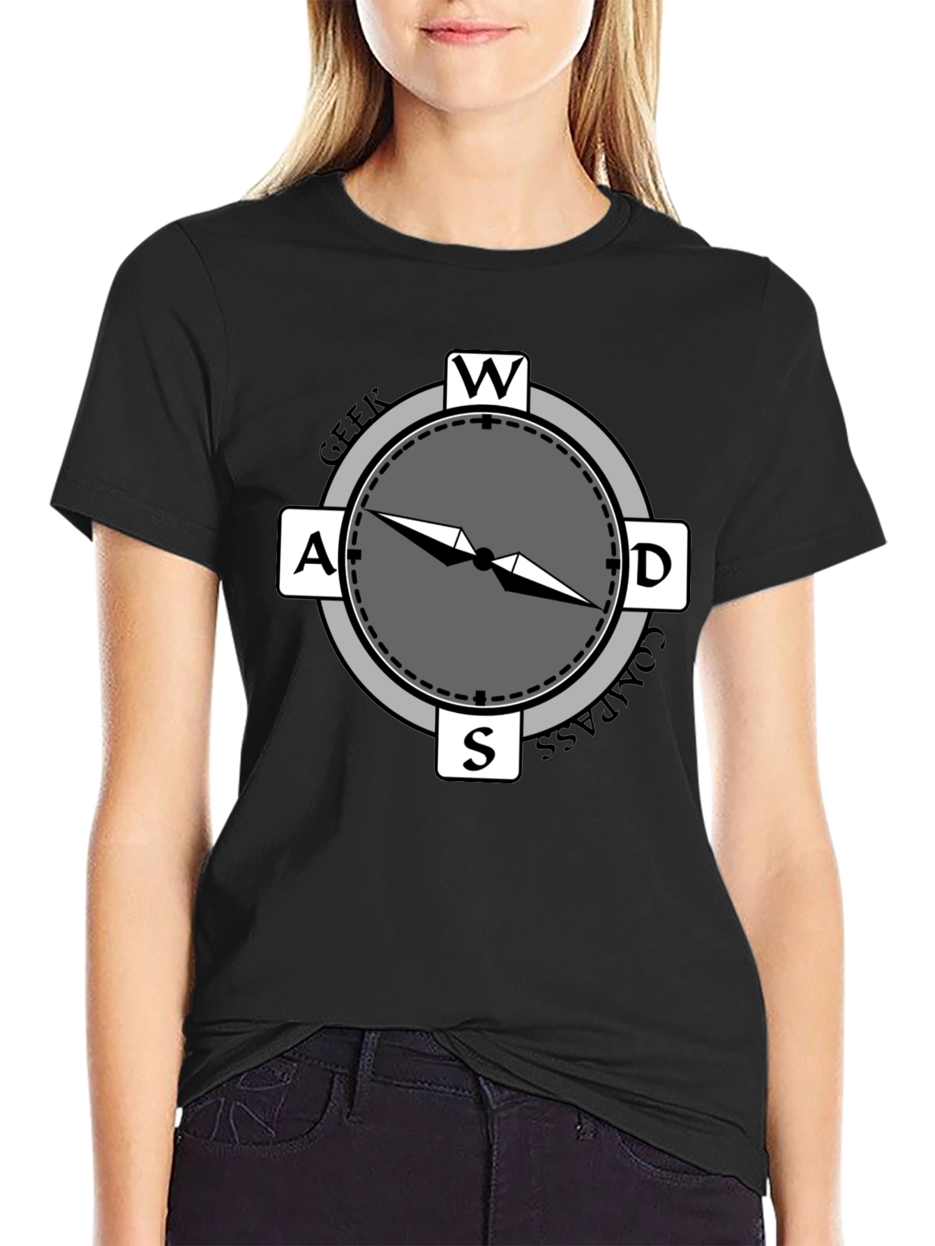 Geek Compass T-Shirt - Gamer Direction - 2