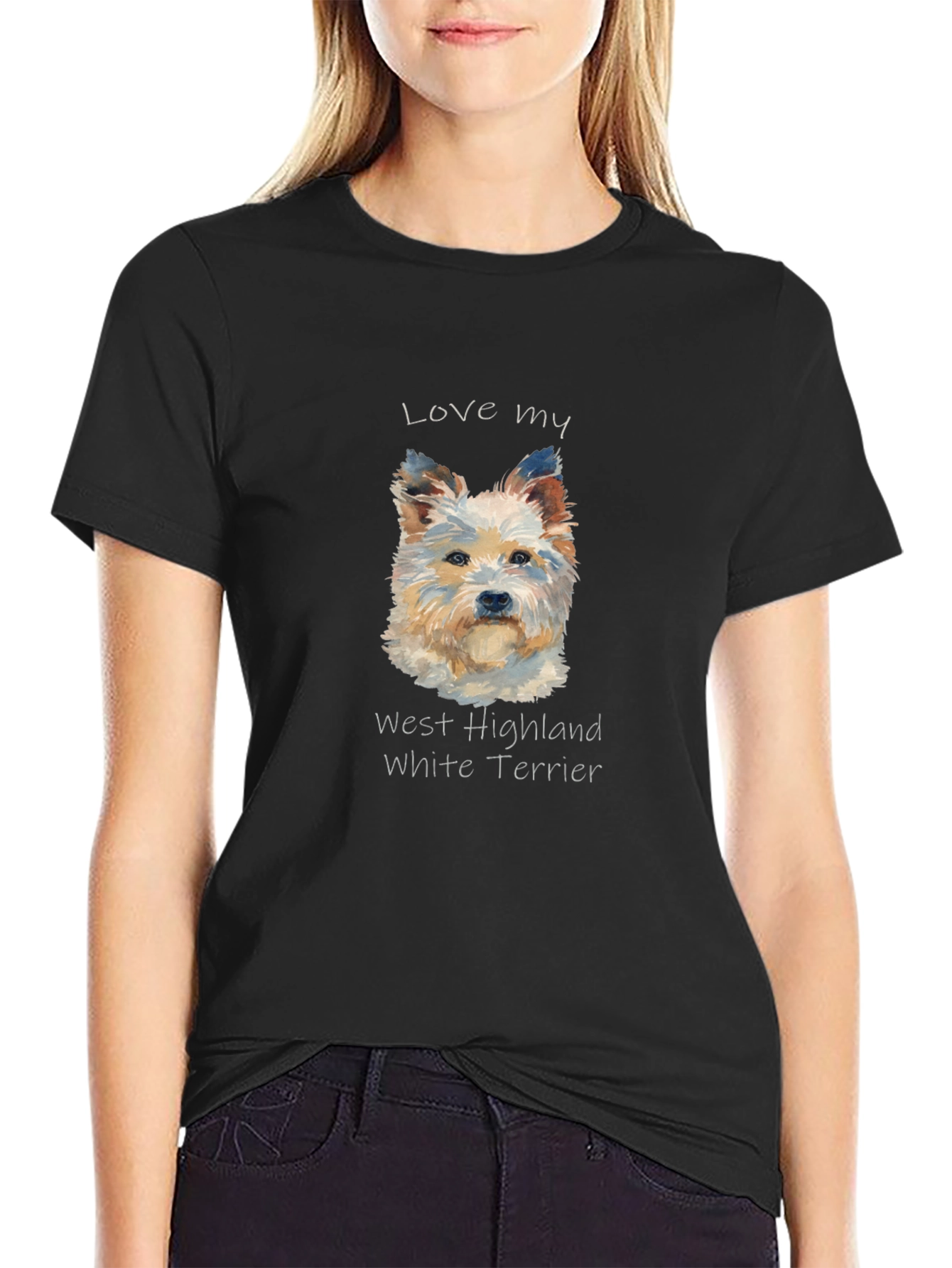 Love My West Highland White Terrier T-Shirt - 2