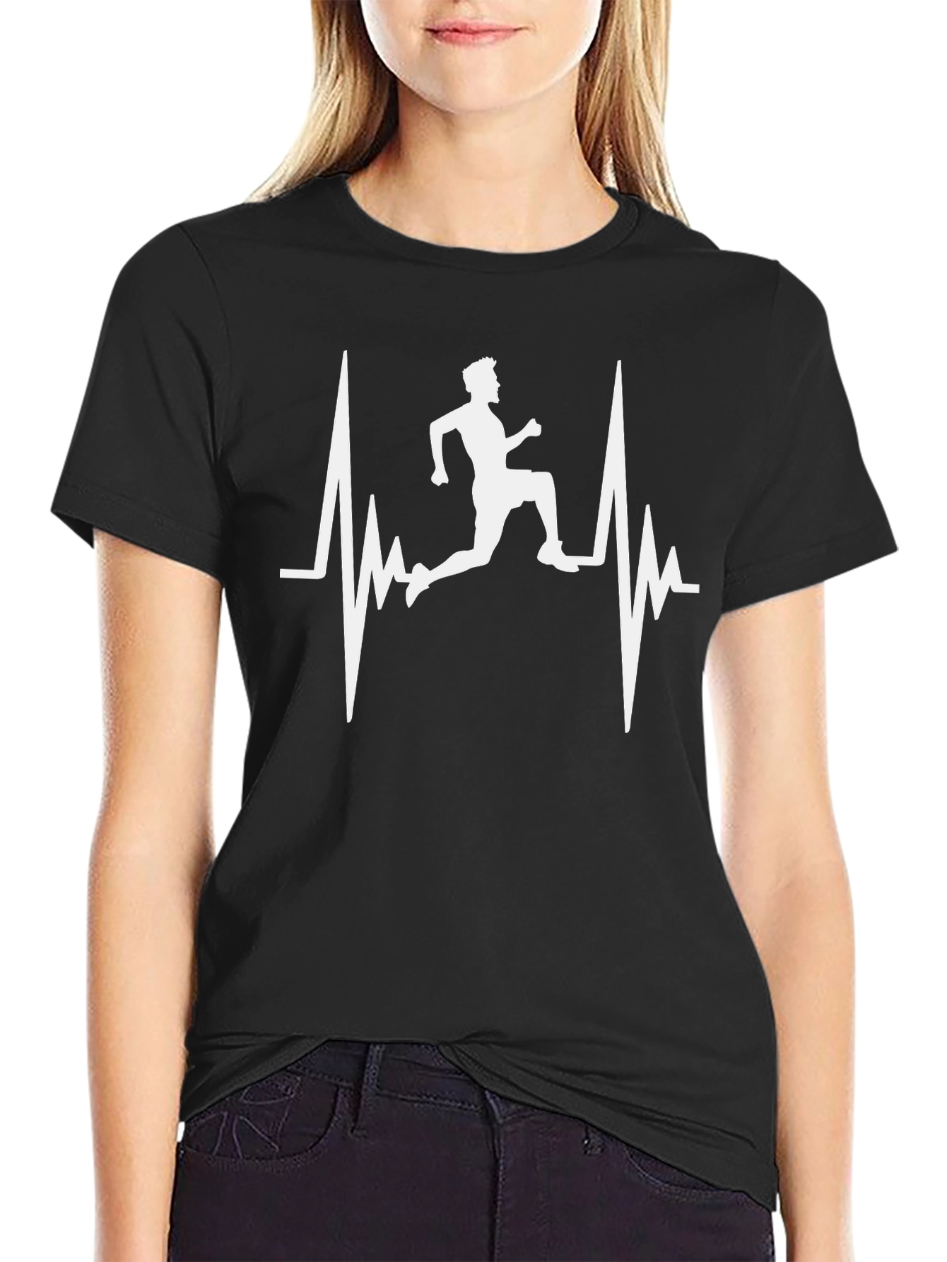 Runner Heartbeat Graphic T-Shirt - 2