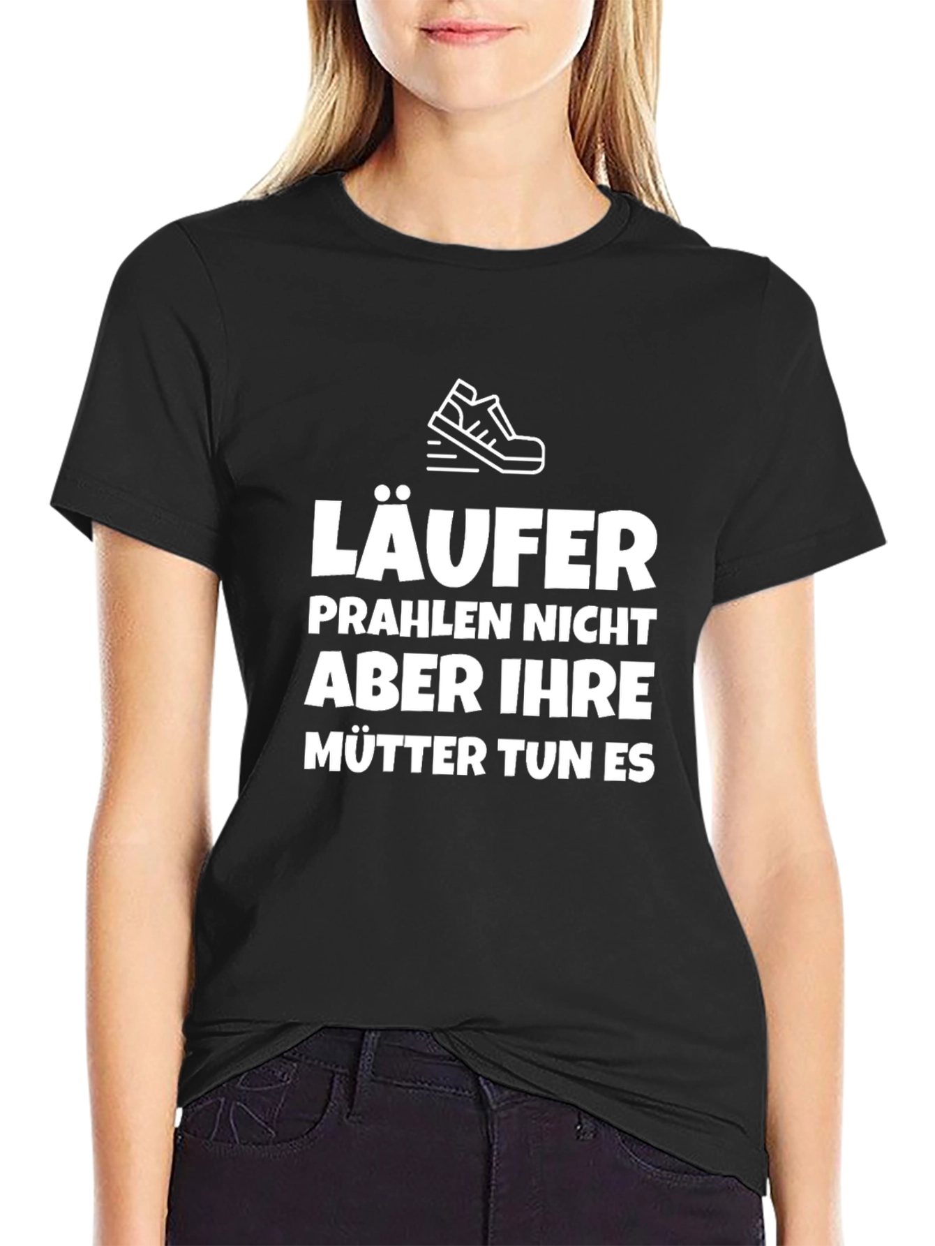 Runner's Mom T-Shirt - German Text - 2