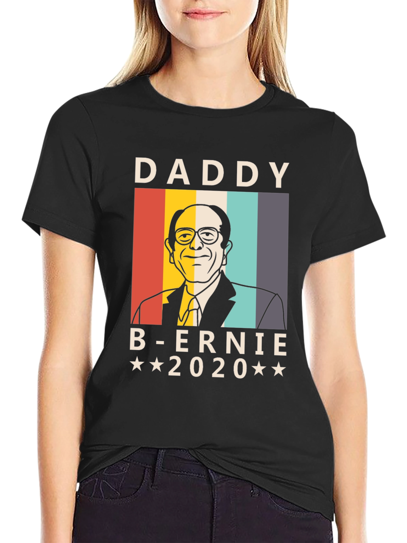 Black Daddy B-Ernie 2020 Graphic Tee view 2