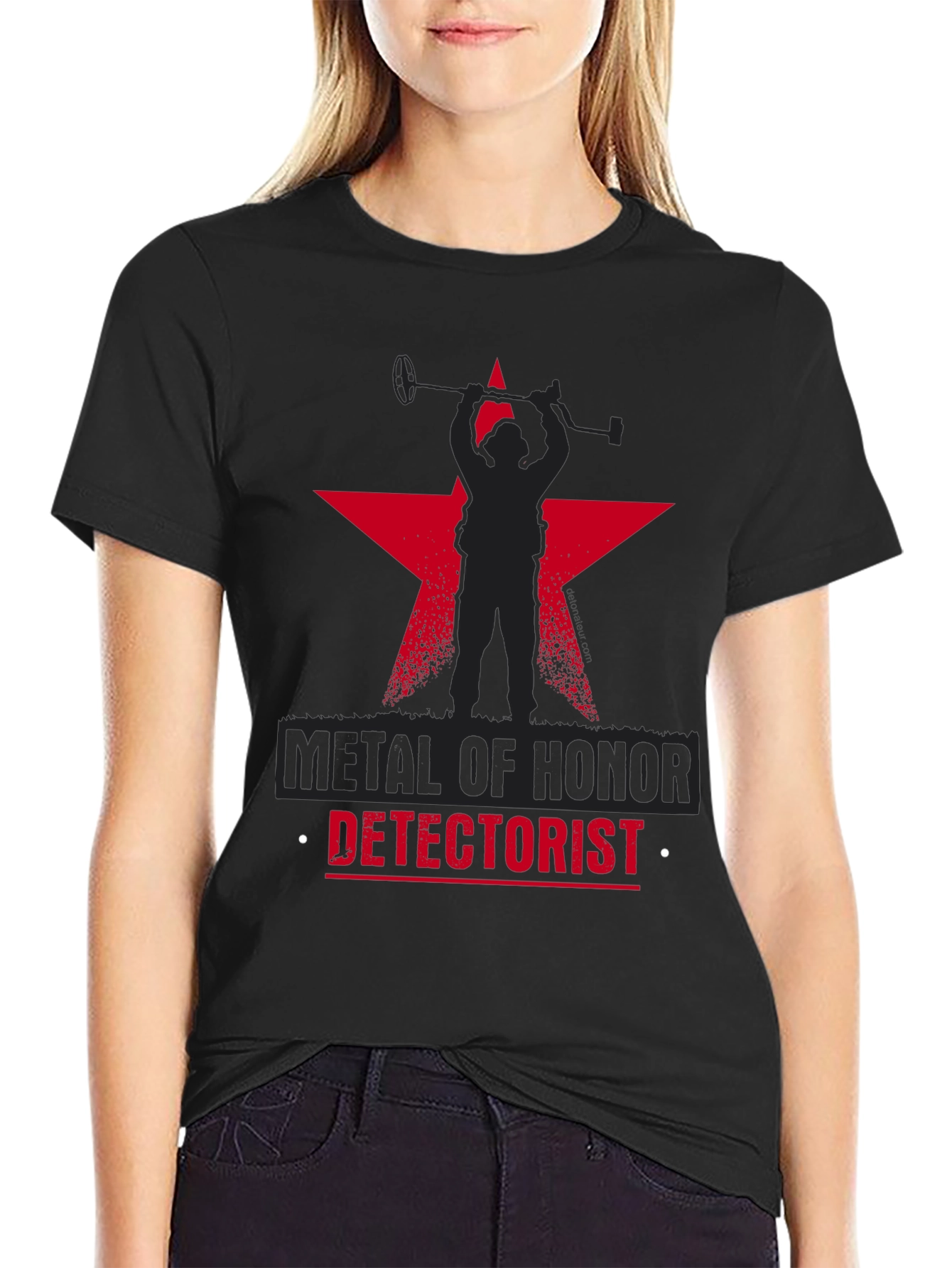 Metal Detectorist T-Shirt - Metal of Honor - 2