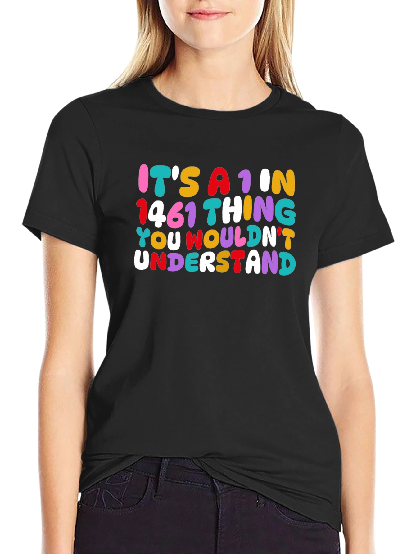 Black 1461 Thing You Wouldn't Understand T-Shirt view 2