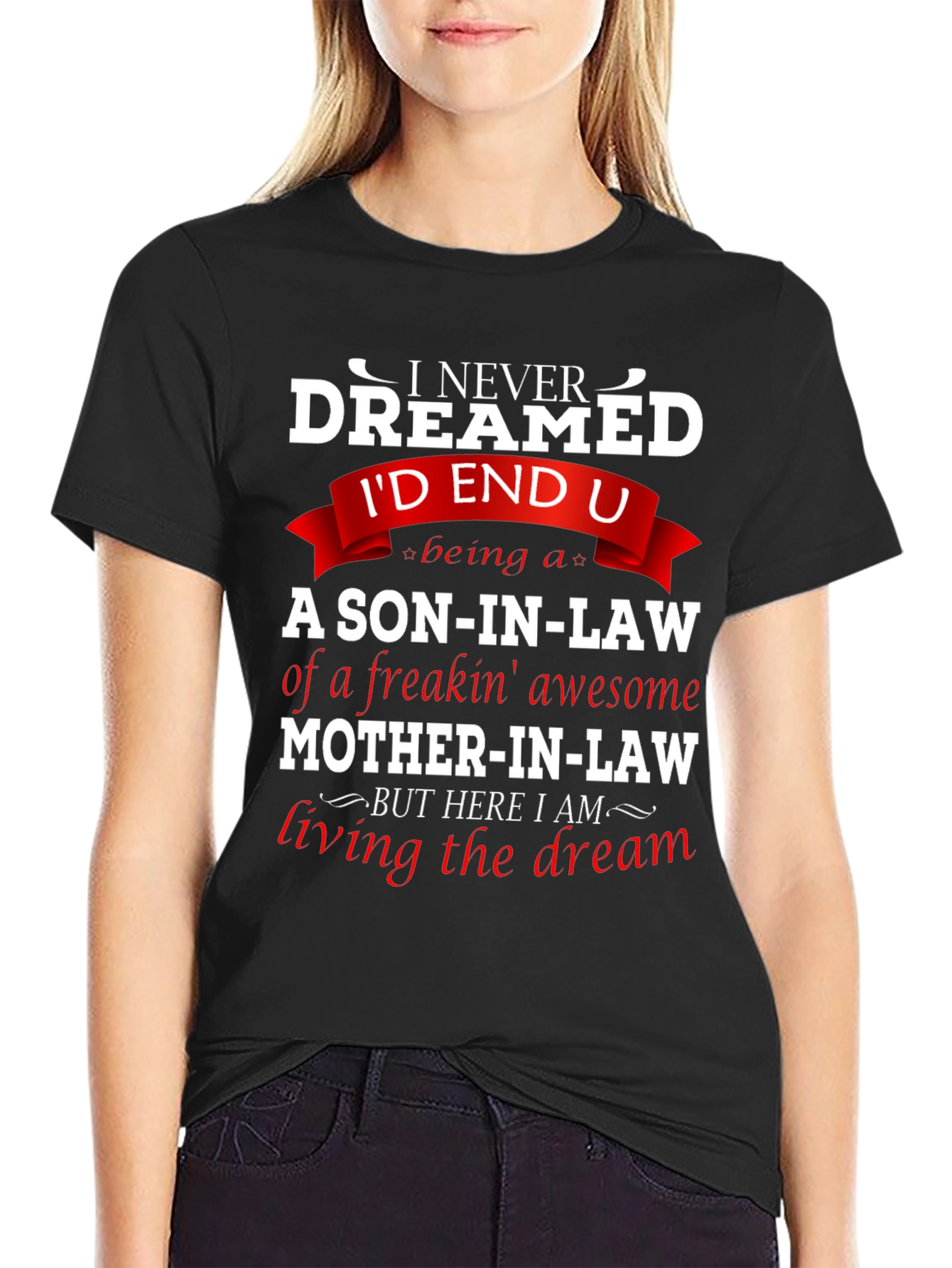 Black Son-in-Law Graphic Tee - Living the Dream view 2
