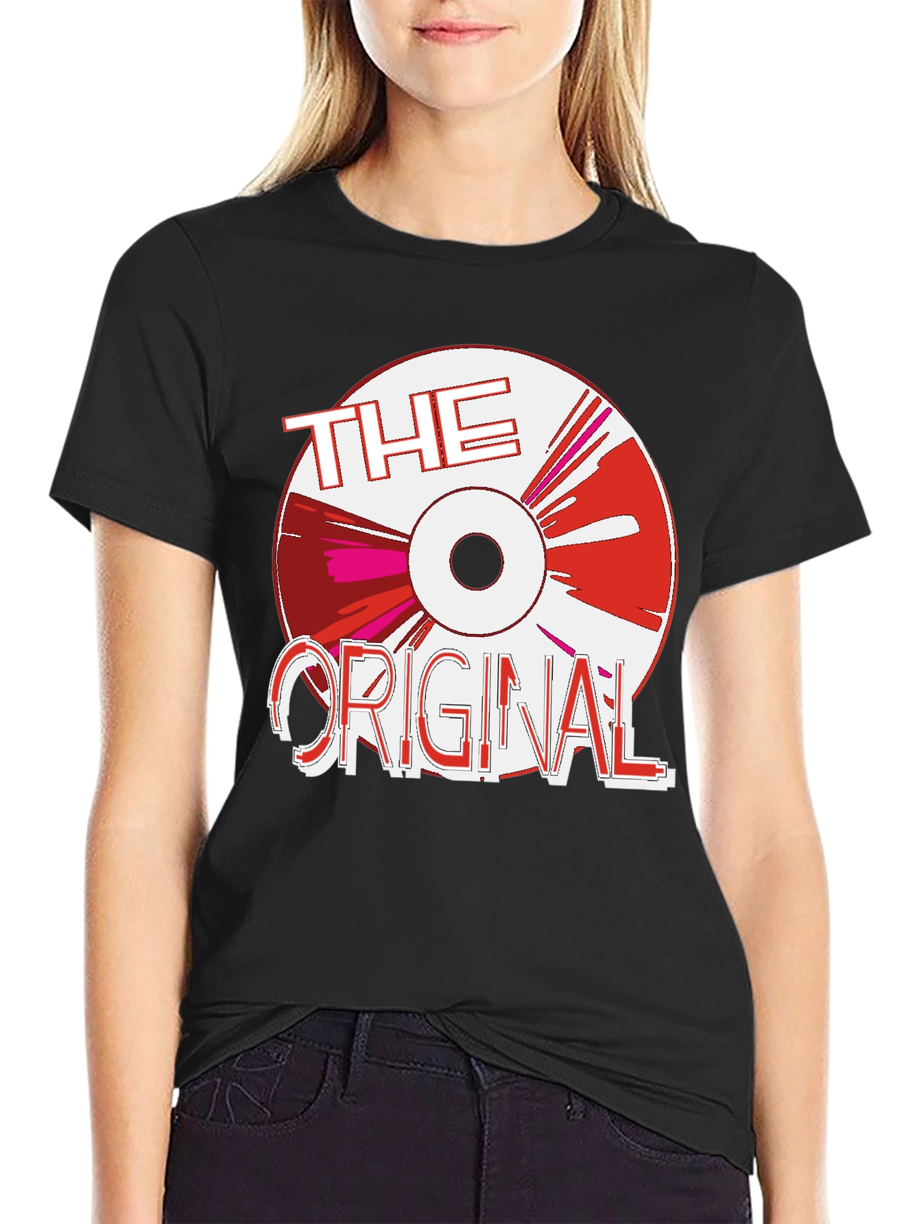 Black The Original Music Lover's T-Shirt view 2