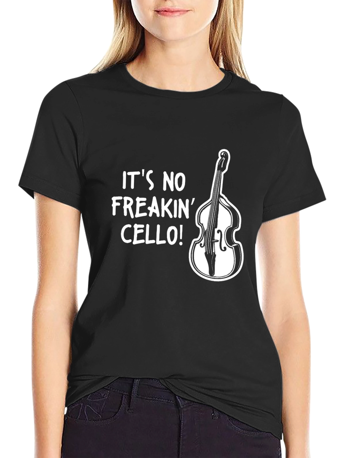 It's No Freakin' Cello! Bass Player T-Shirt - 2