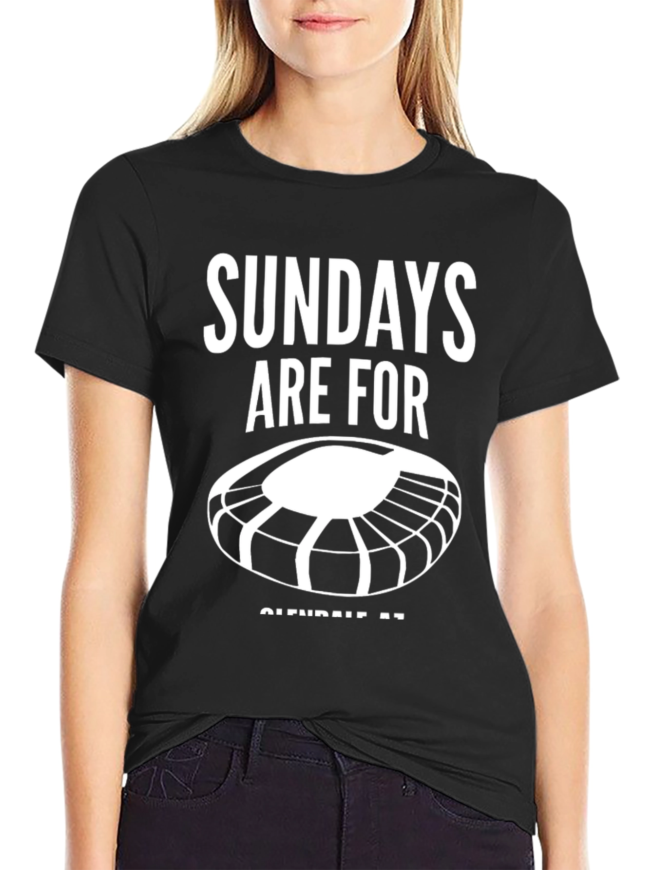 Black Sundays Are For Glendale AZ T-Shirt view 2