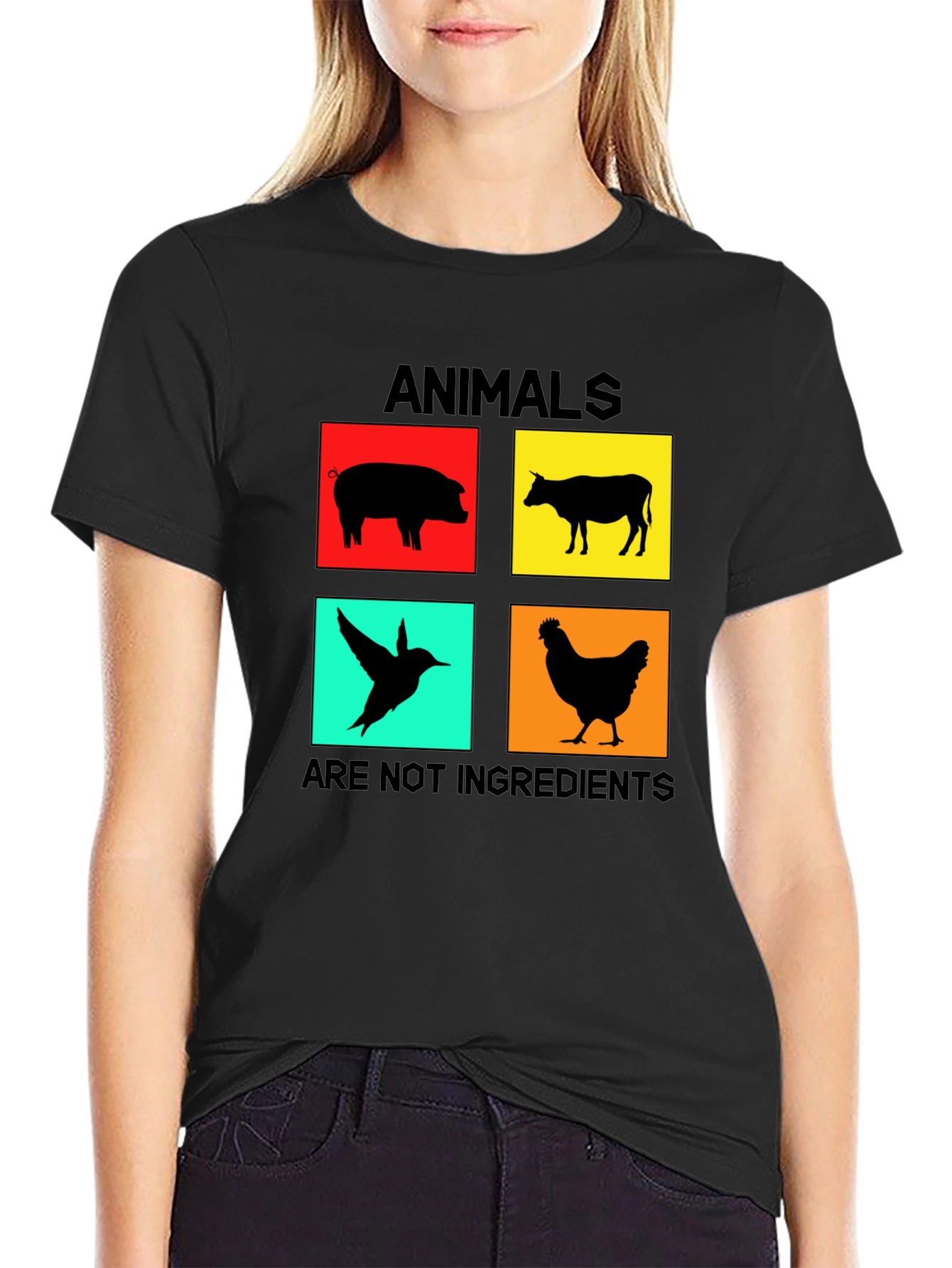 Animals Are Not Ingredients T-Shirt - 2