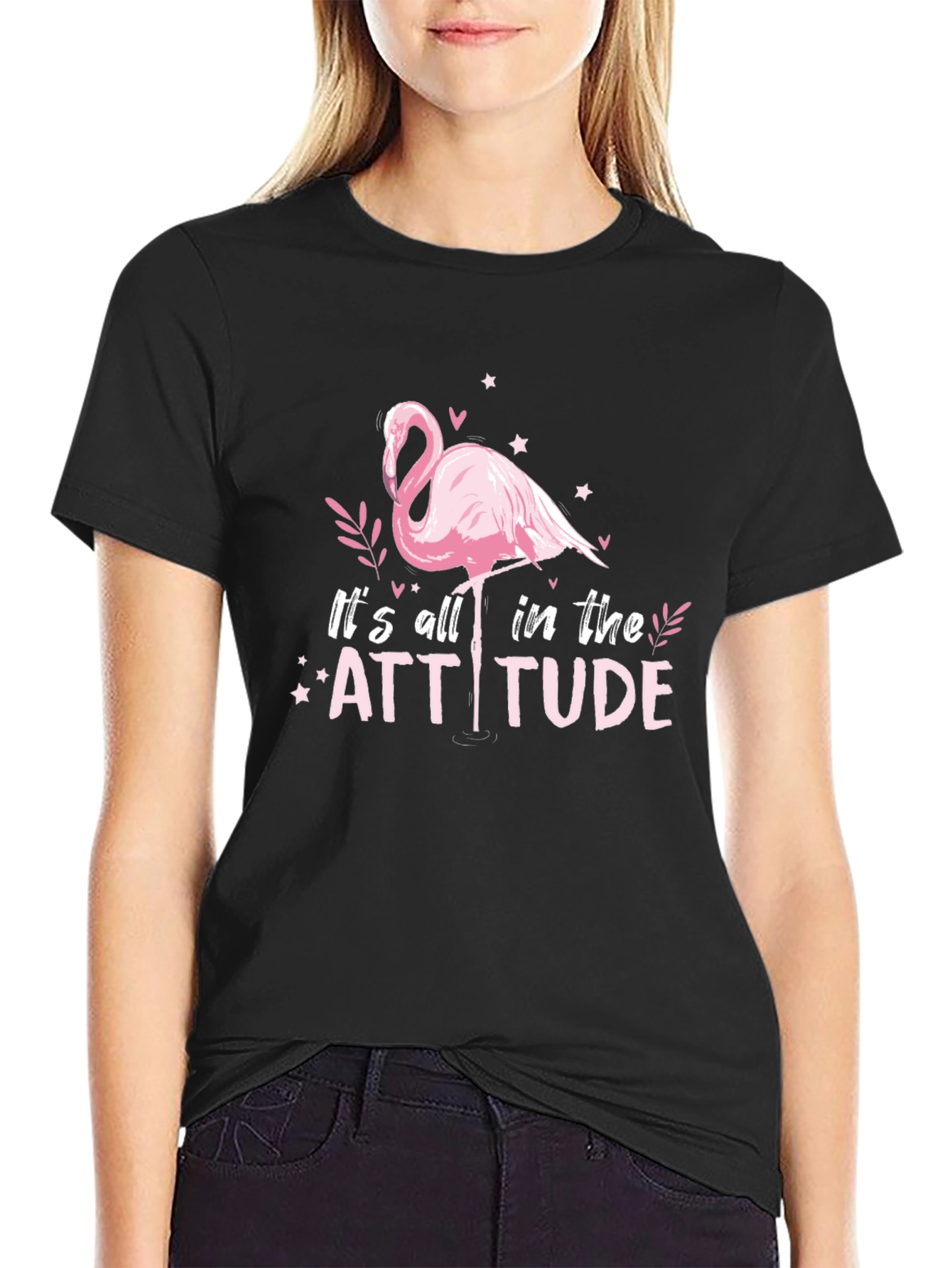 Flamingo Attitude T-Shirt - 2