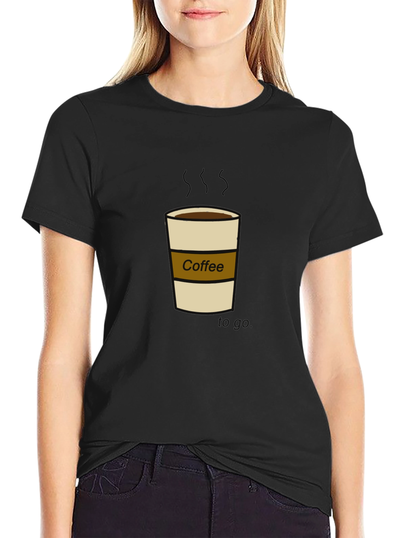 Black Coffee T-Shirt - Stylish Graphic Tee for Coffee Lovers view 2
