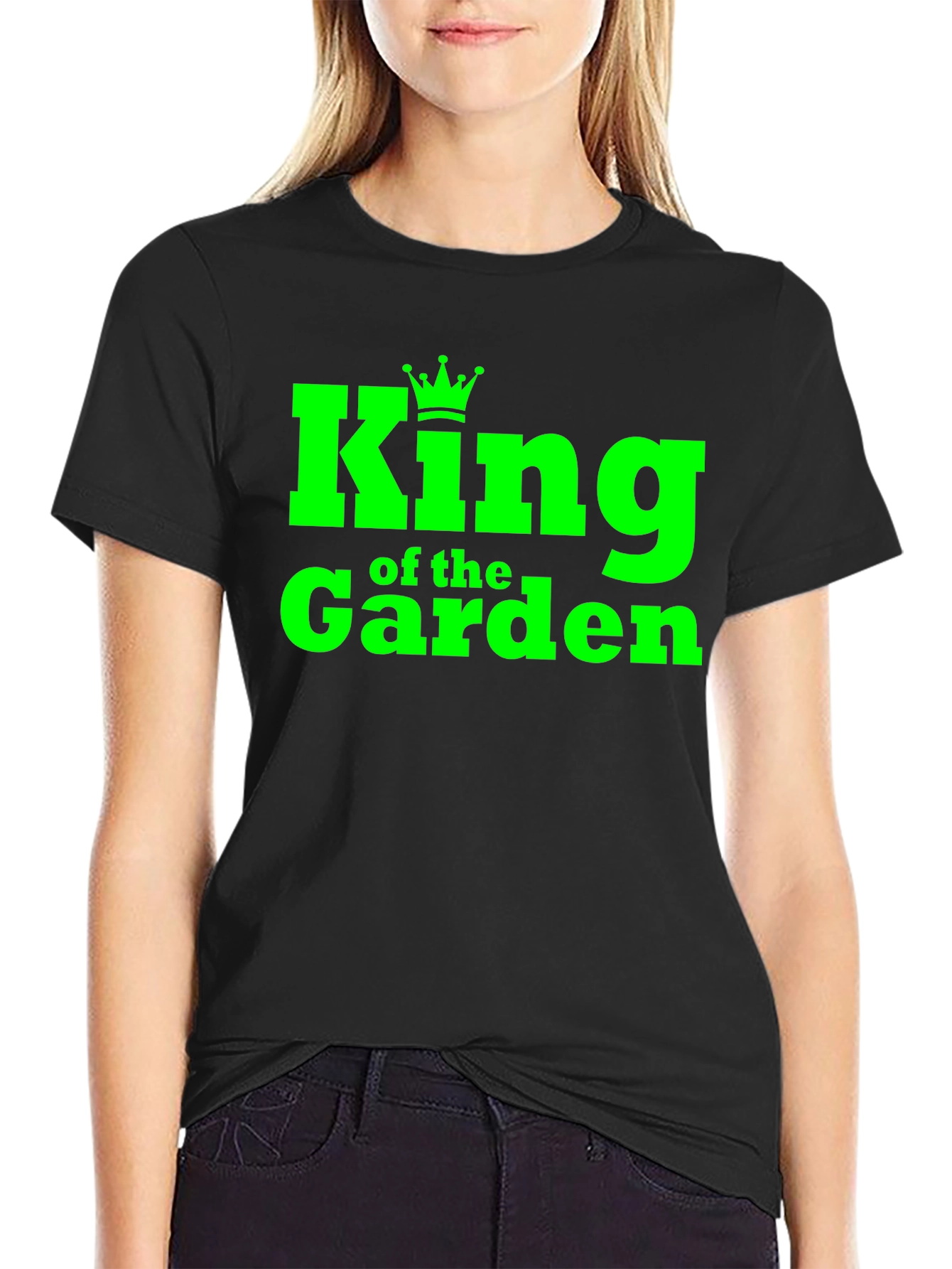 Black King of the Garden Graphic T-Shirt view 2