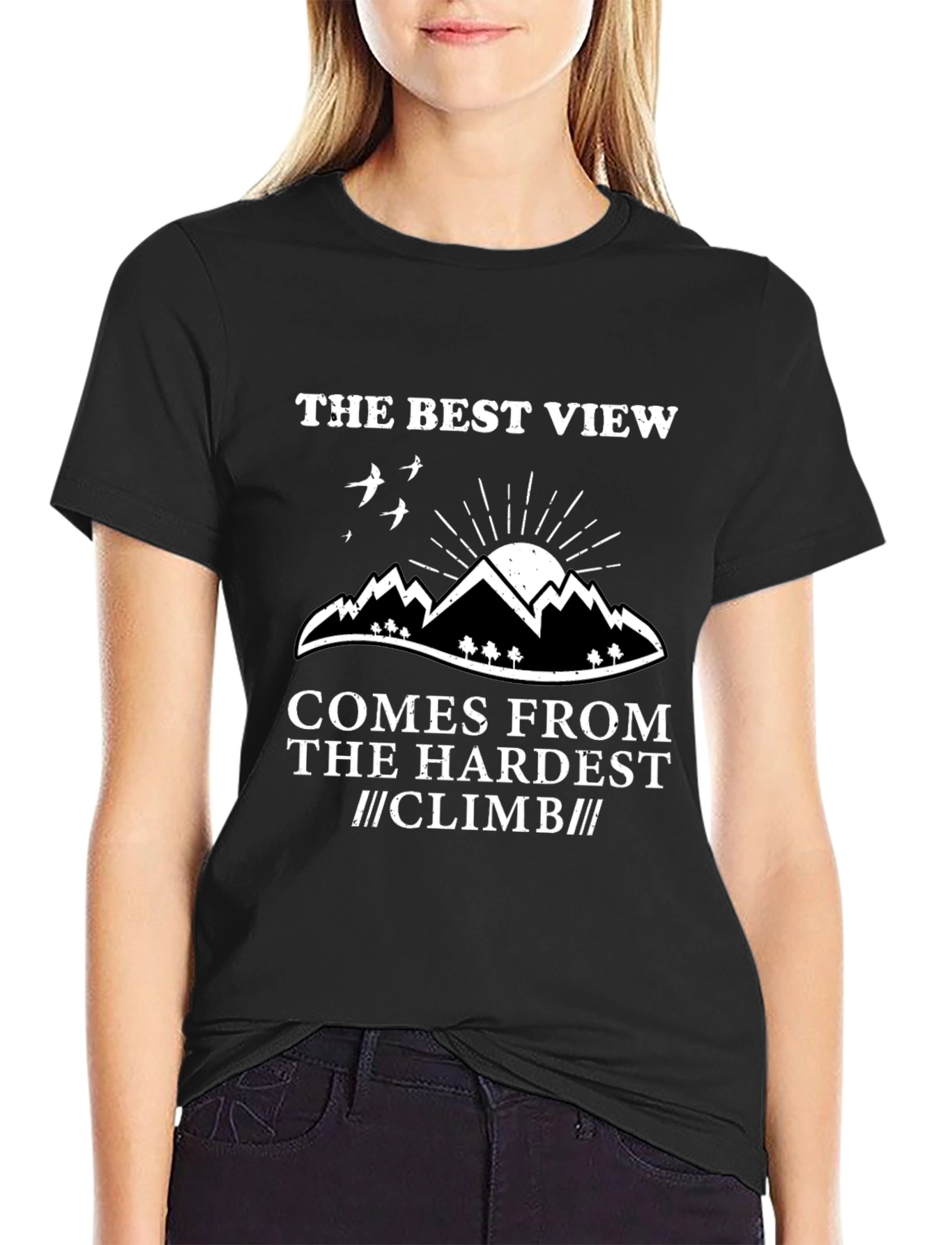 The Best View Climbing T-Shirt - 2