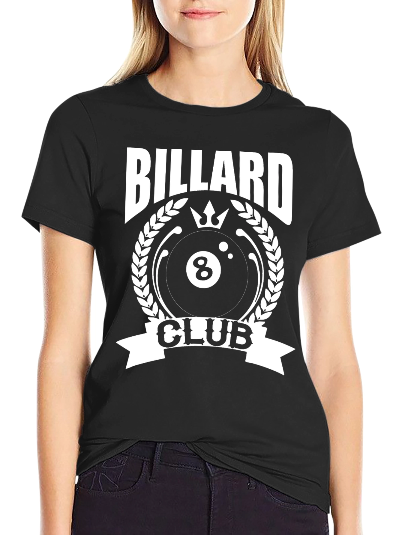 Billiard Club Graphic Tee - Black - 2