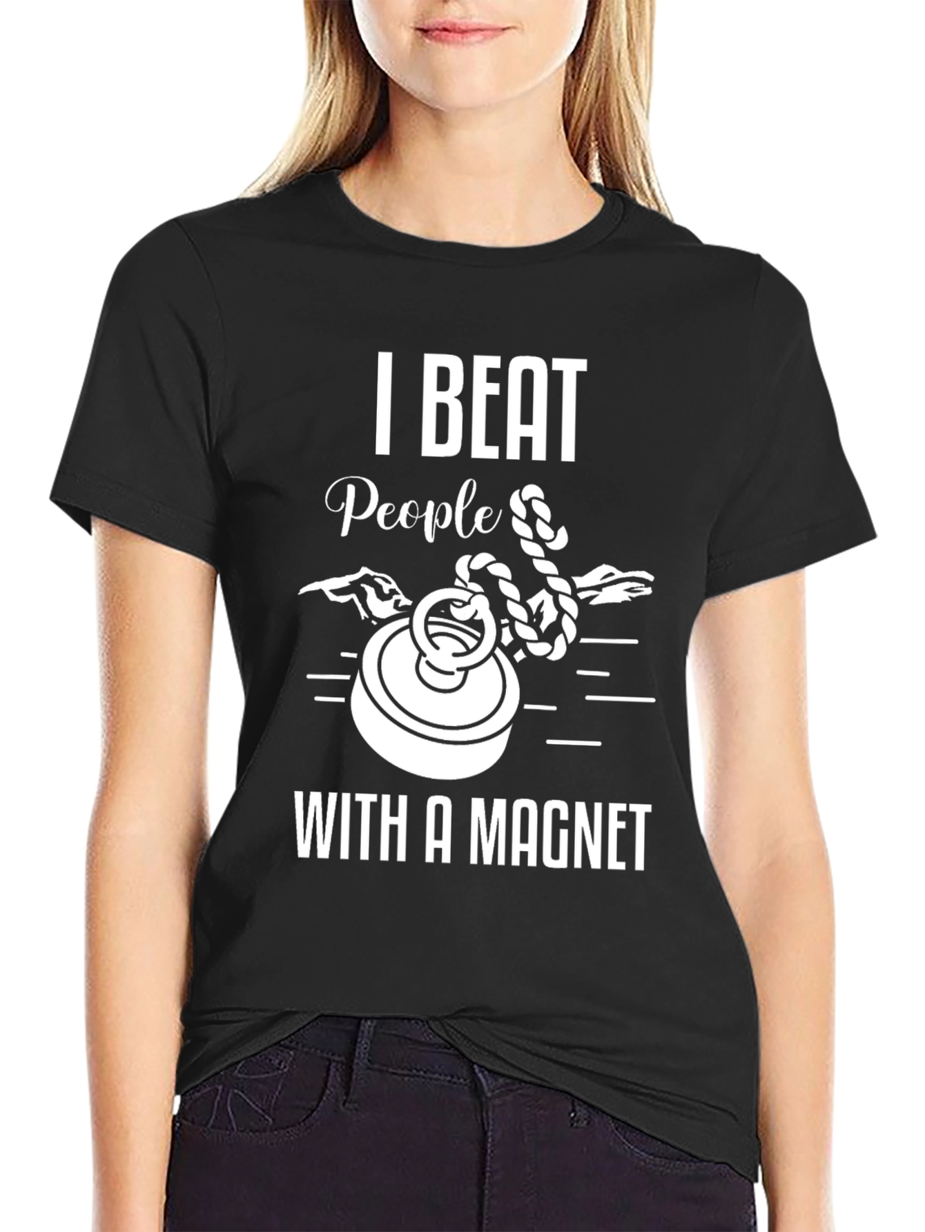 I Beat People With A Magnet T-Shirt - 2
