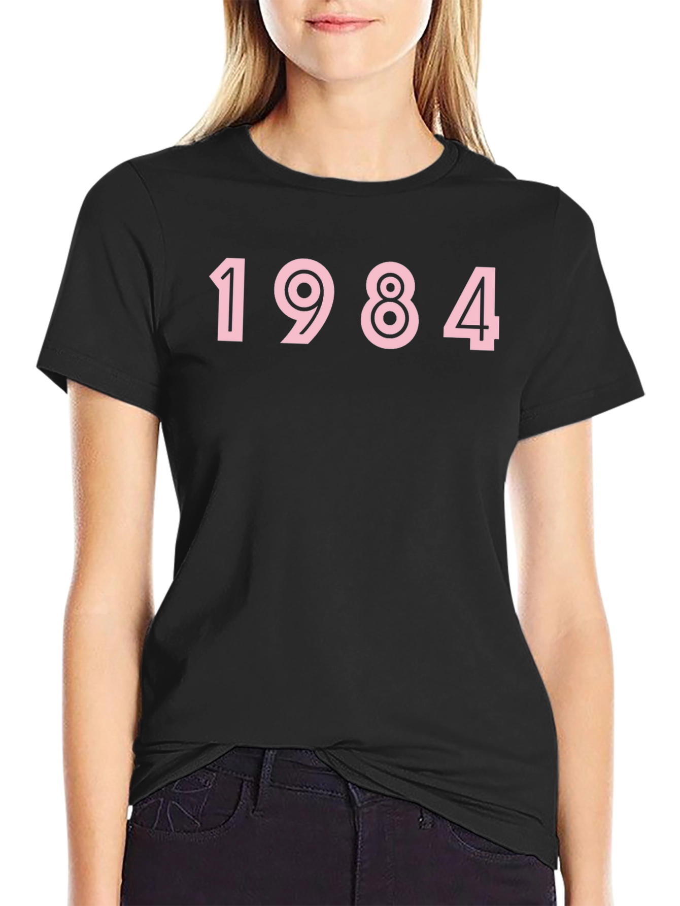 1984 Graphic Tee - Classic Black T-Shirt - 2