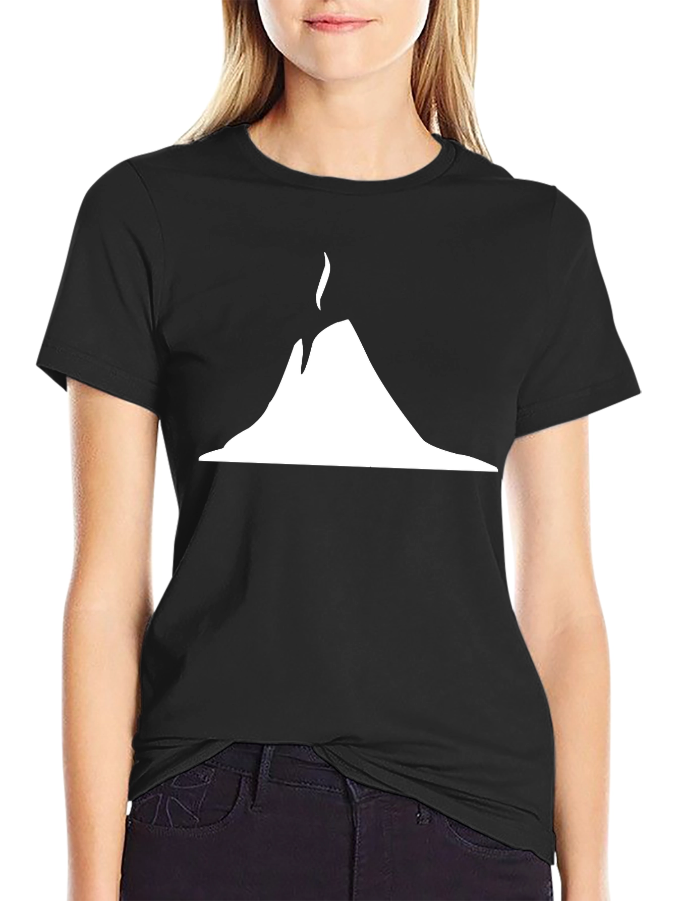 Black Volcano Graphic Tee - Casual Comfort view 2
