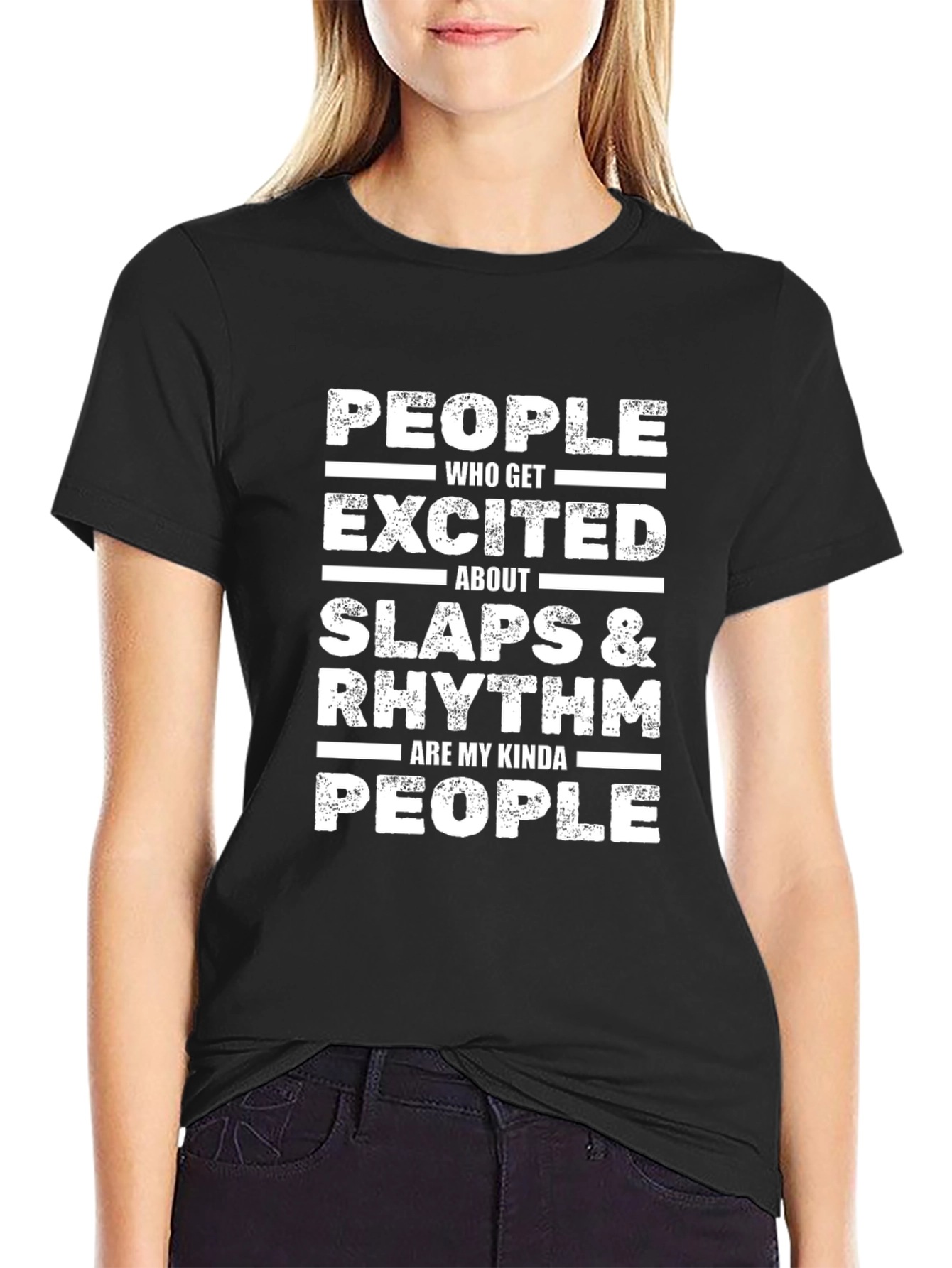 Slaps and Rhythm T-Shirt - Funny Music Lover Tee - 2