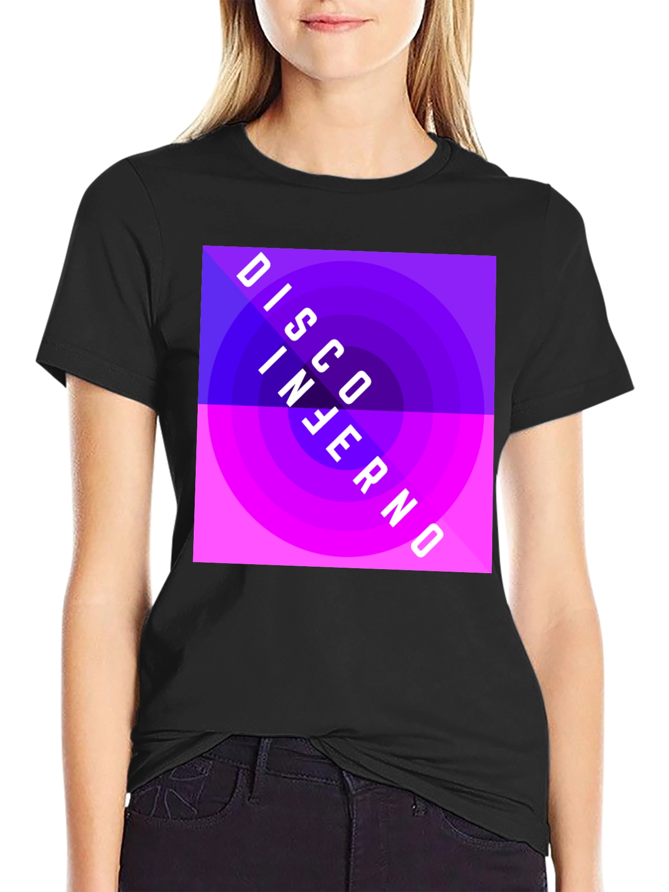 Black Disco Inferno Graphic Tee view 2
