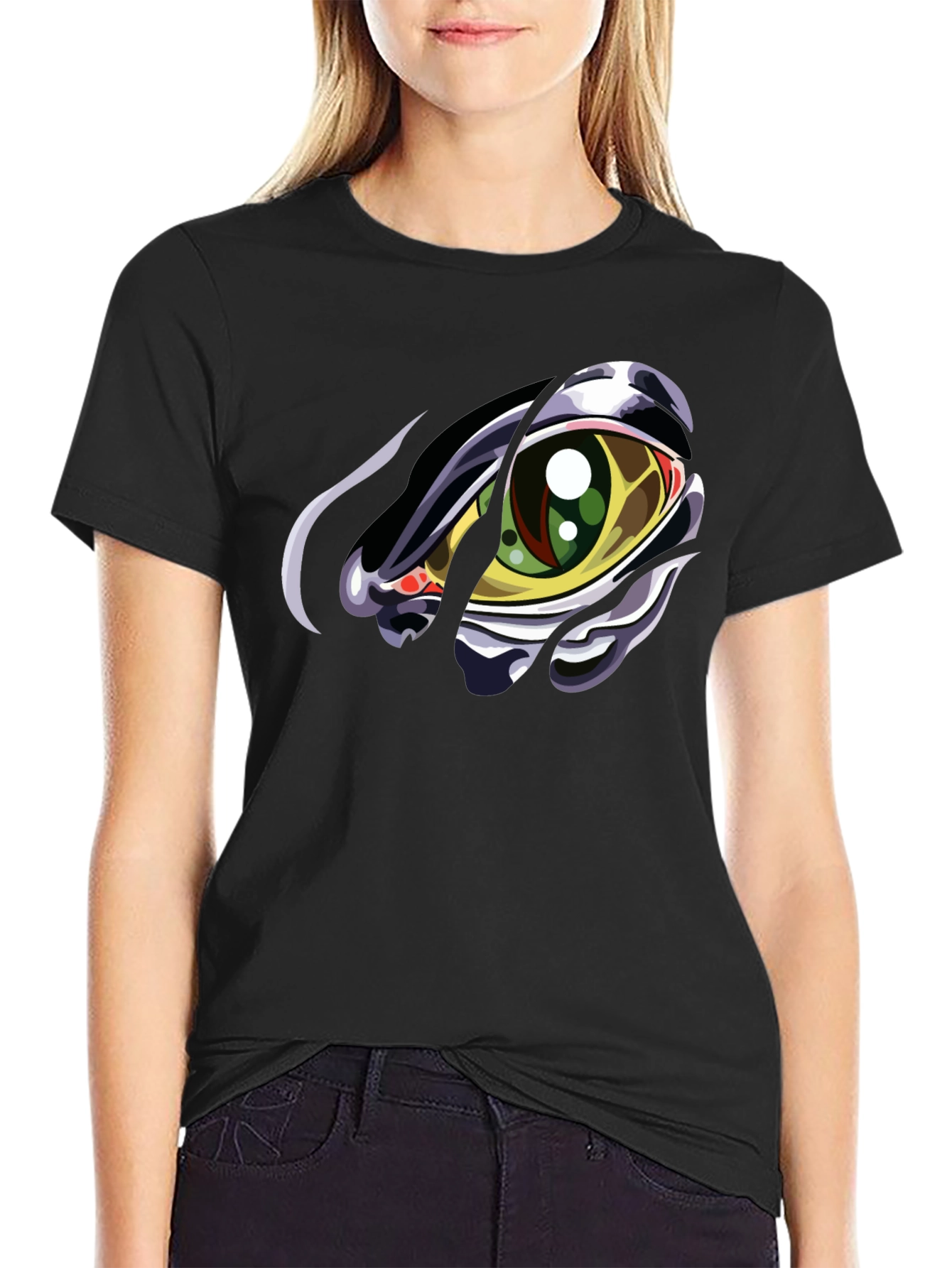 Black Eye Graphic T-Shirt view 2
