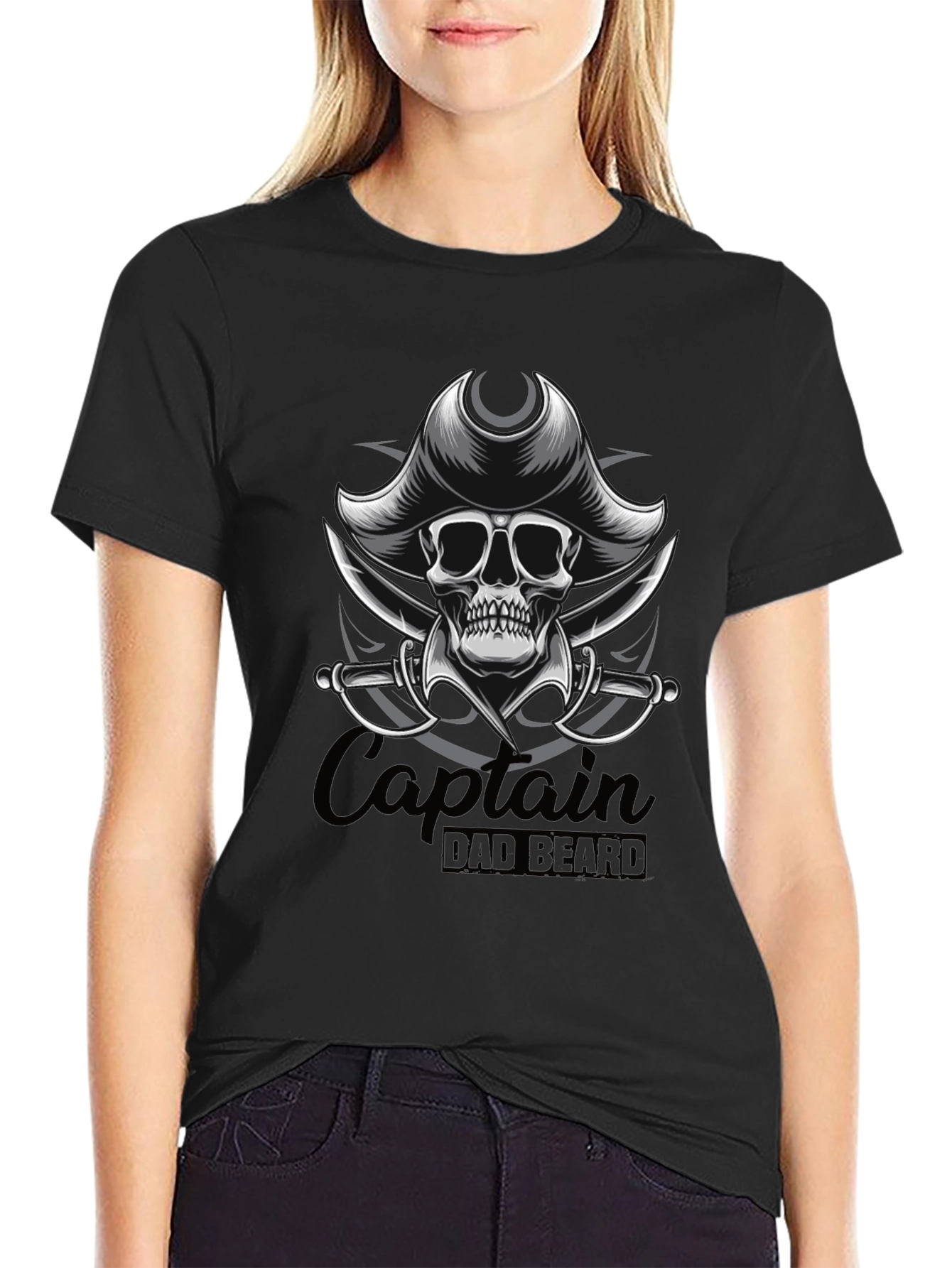 Captain Dad Beard Graphic T-Shirt - 2