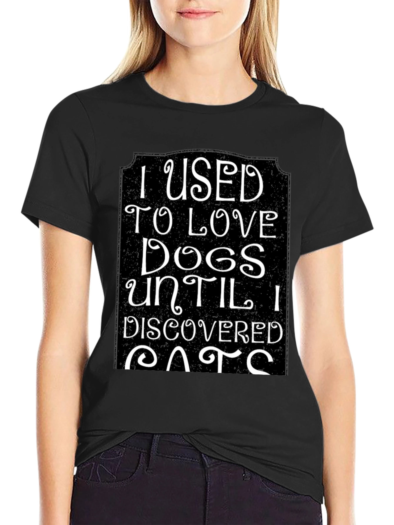 I Used To Love Dogs T-Shirt Funny Cat Lover Tee - 2