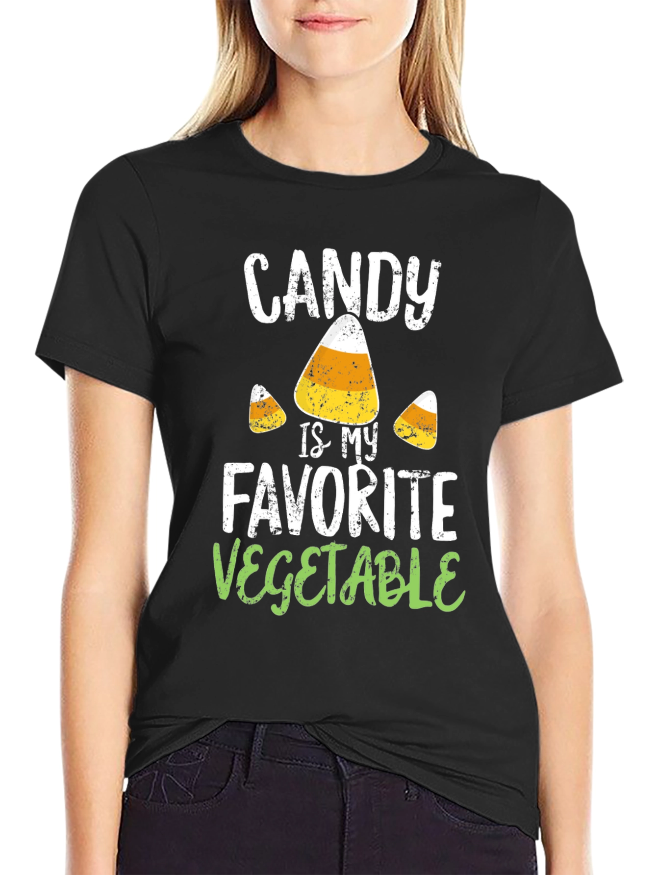 Black Candy Is My Favorite Vegetable T-Shirt view 2