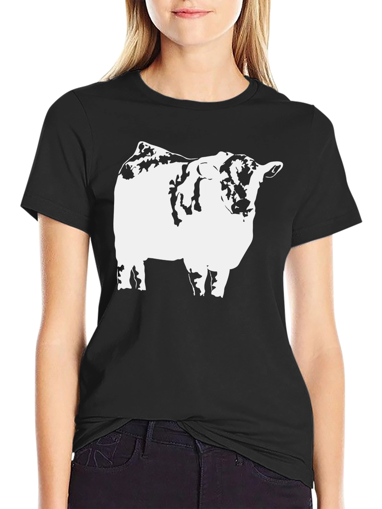 Black Black Bull Graphic Tee - Men's Casual Shirt view 2