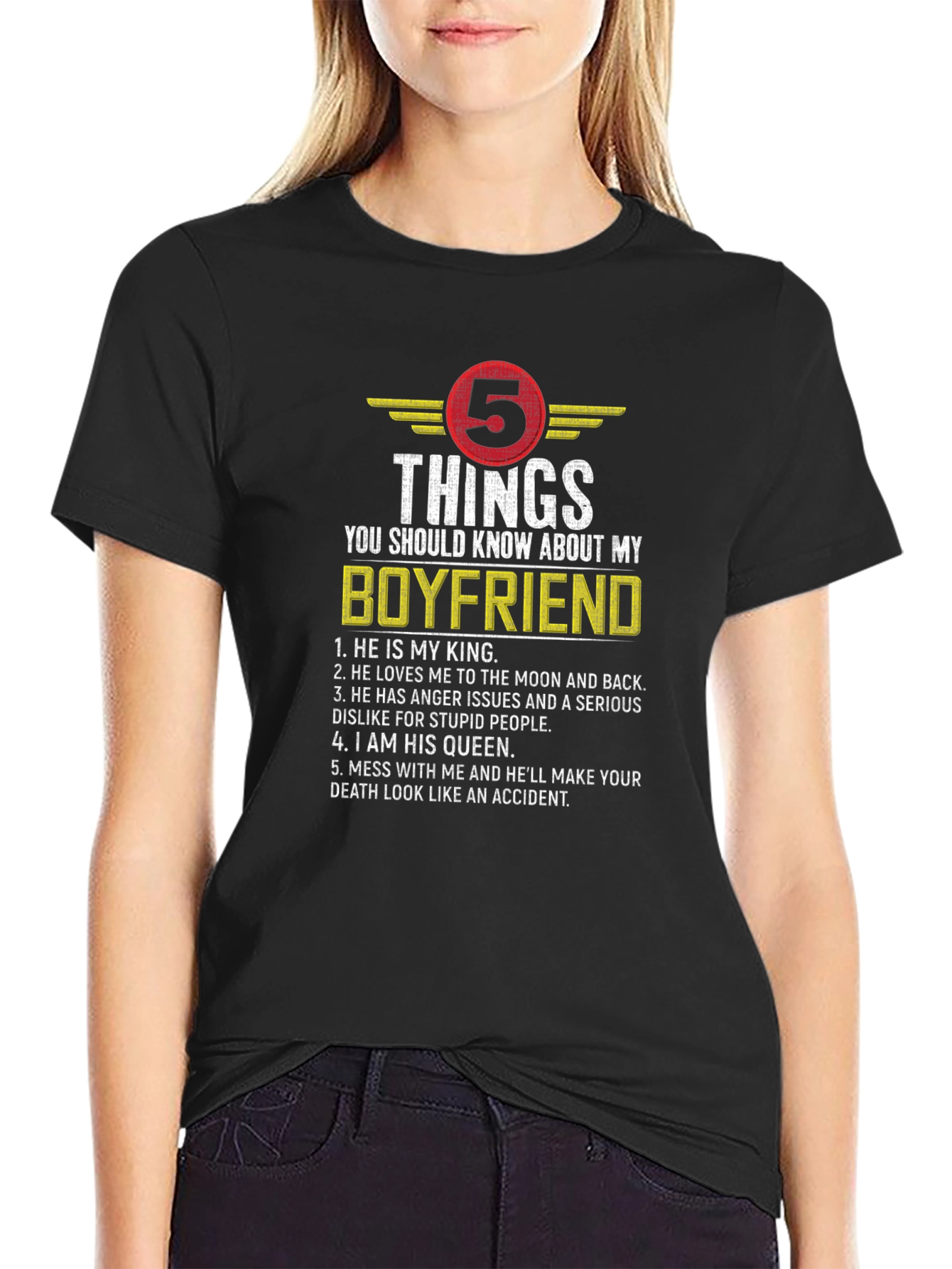 Black Boyfriend T-Shirt - 5 Things You Should Know view 2