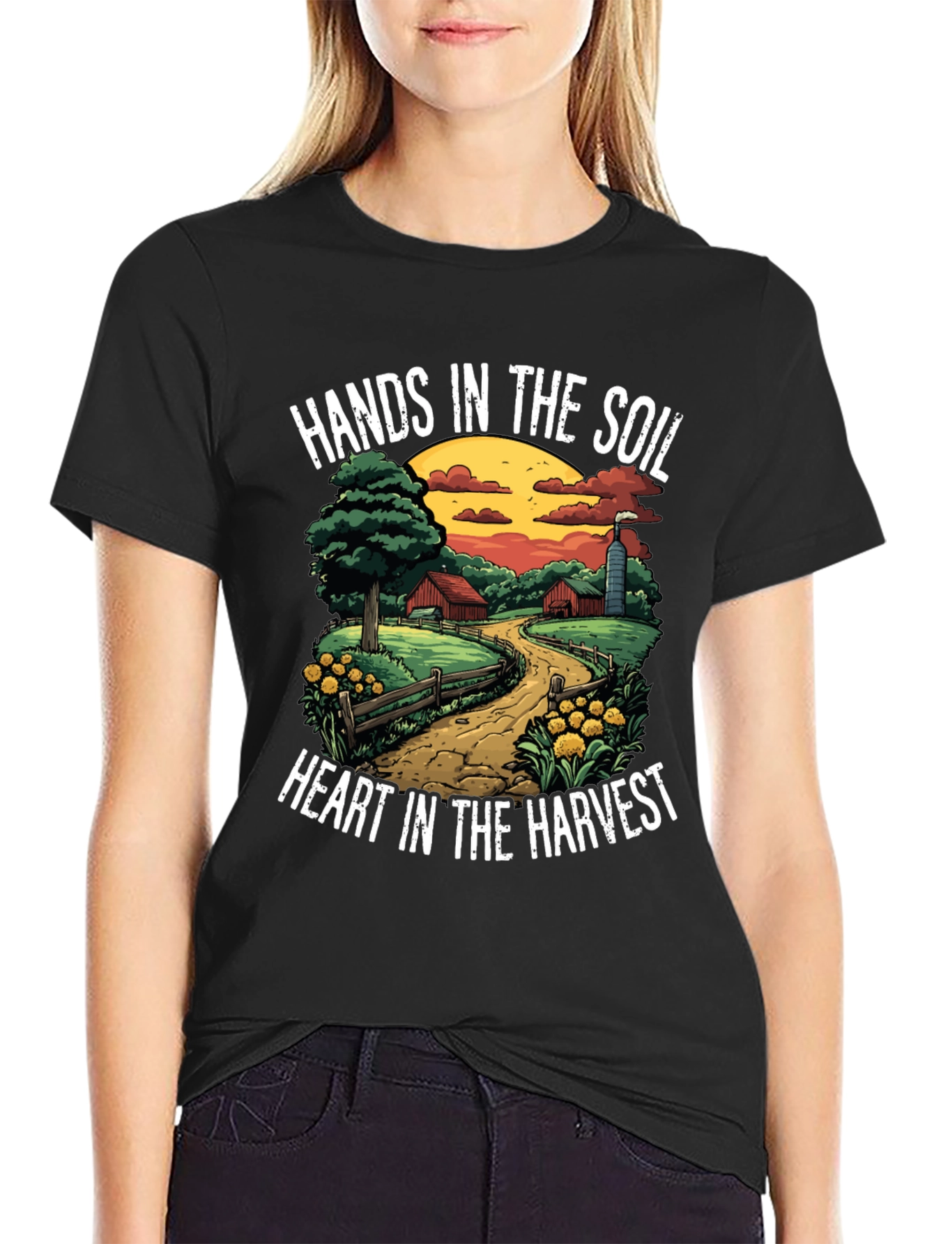 Hands in the Soil Farm Graphic Tee - 2
