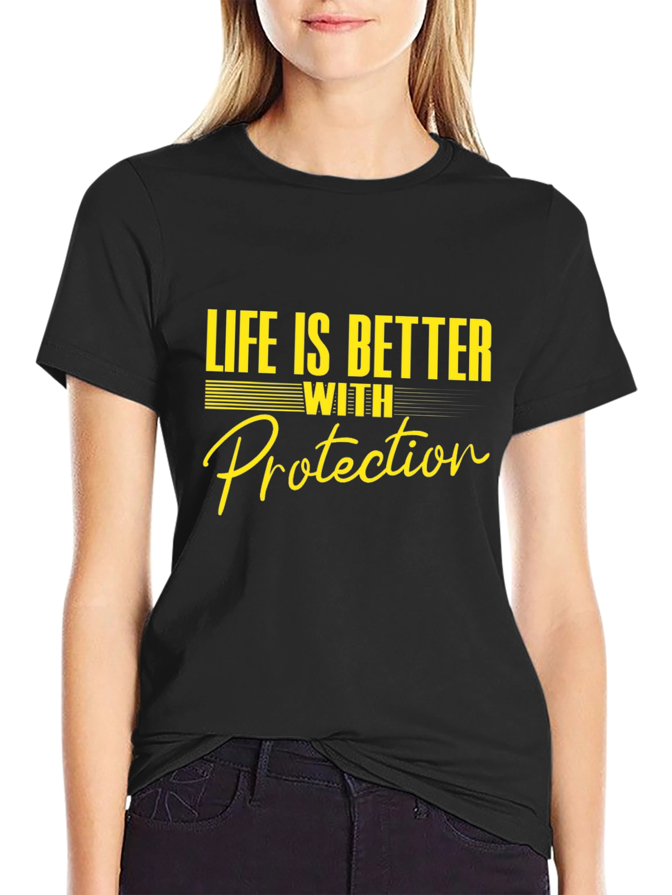 Life is Better With Protection Tee - 2