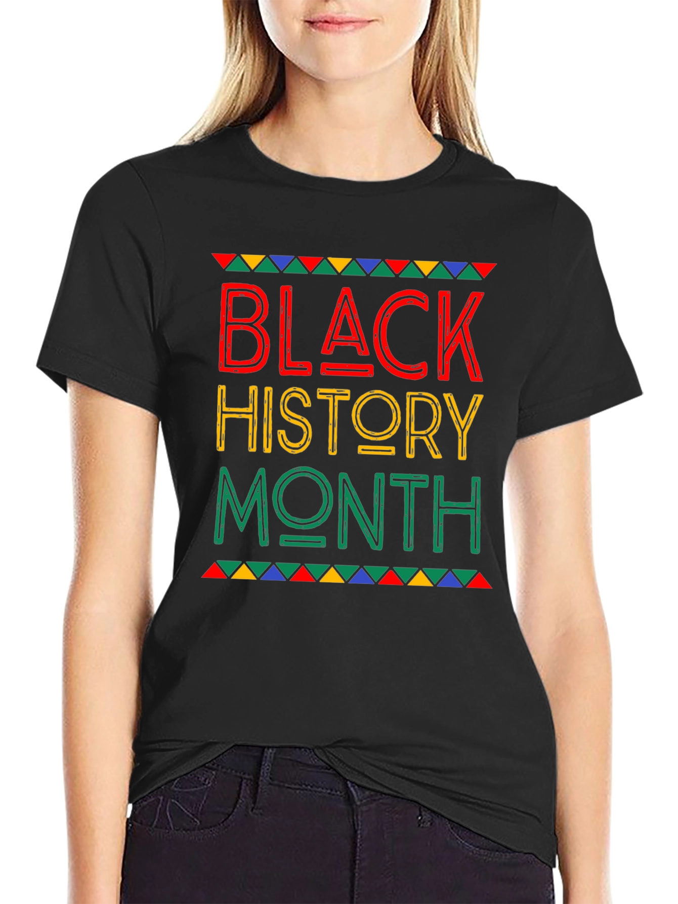 Black Black History Month Graphic Tee view 2