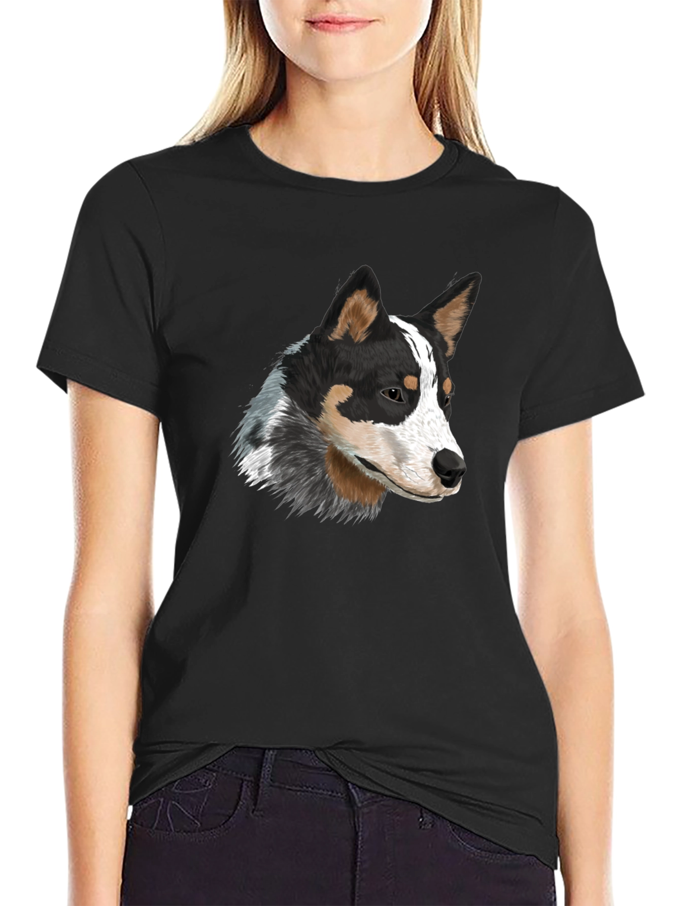 Black Dog Breed Graphic Tee - Unisex Comfort view 2