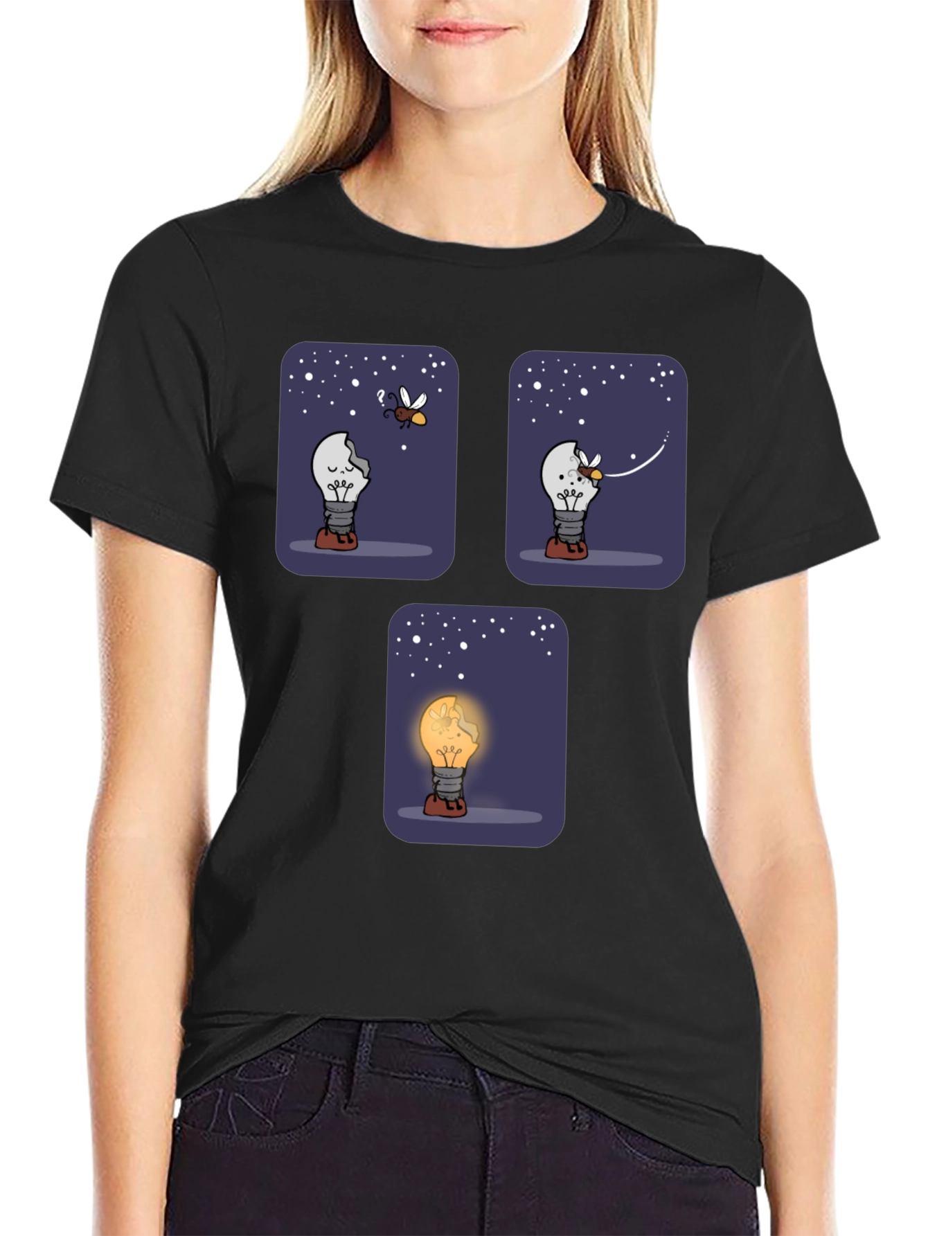 Funny Lightbulb T-Shirt - 2
