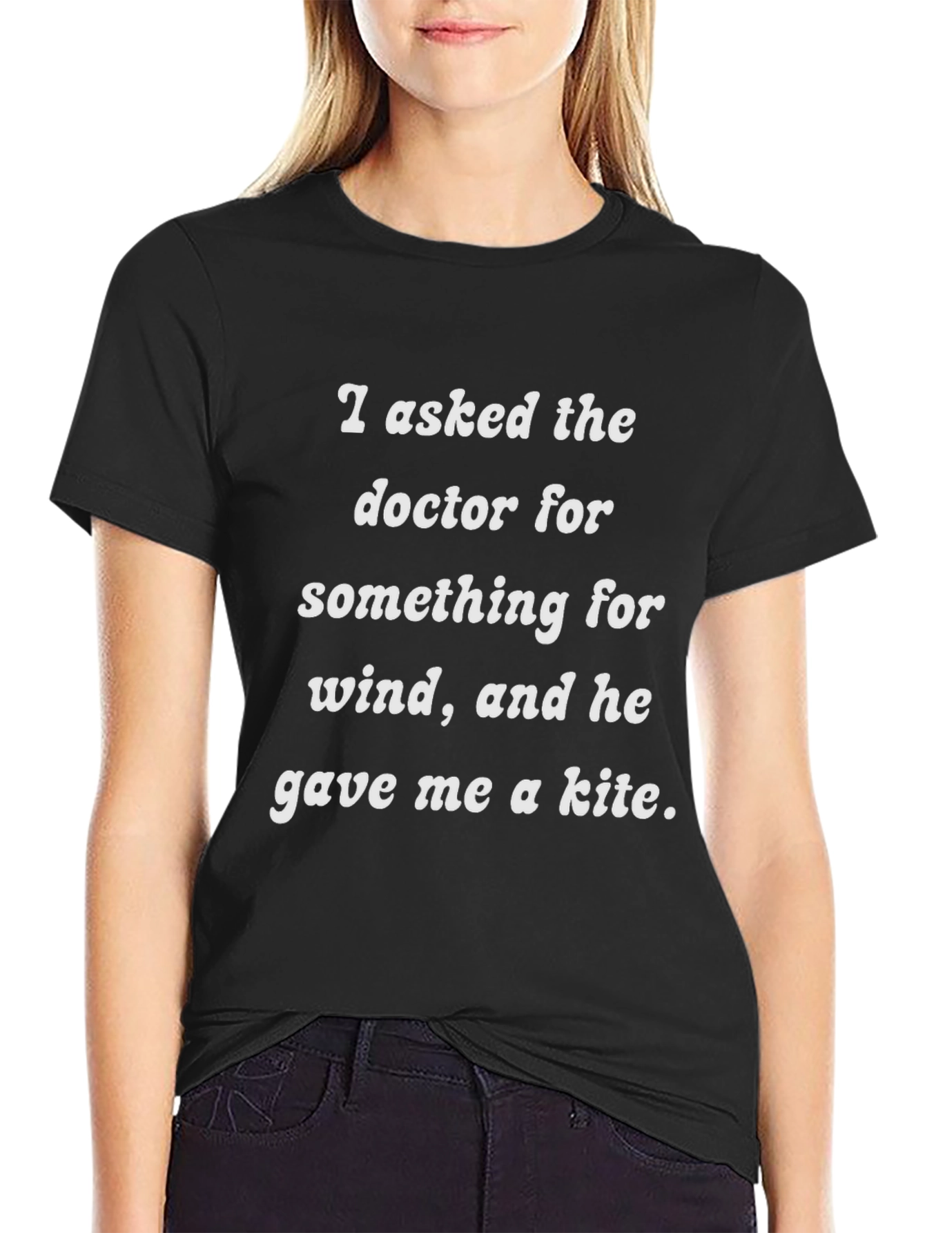 Black Funny Doctor Humor T-Shirt view 2