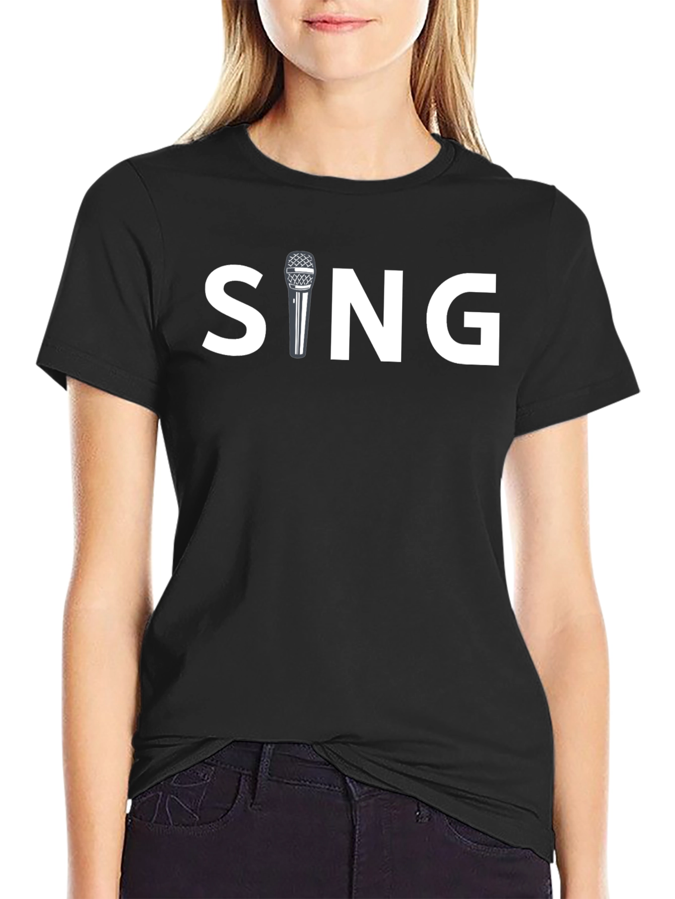 Sing T-Shirt - Music Microphone Tee - 2