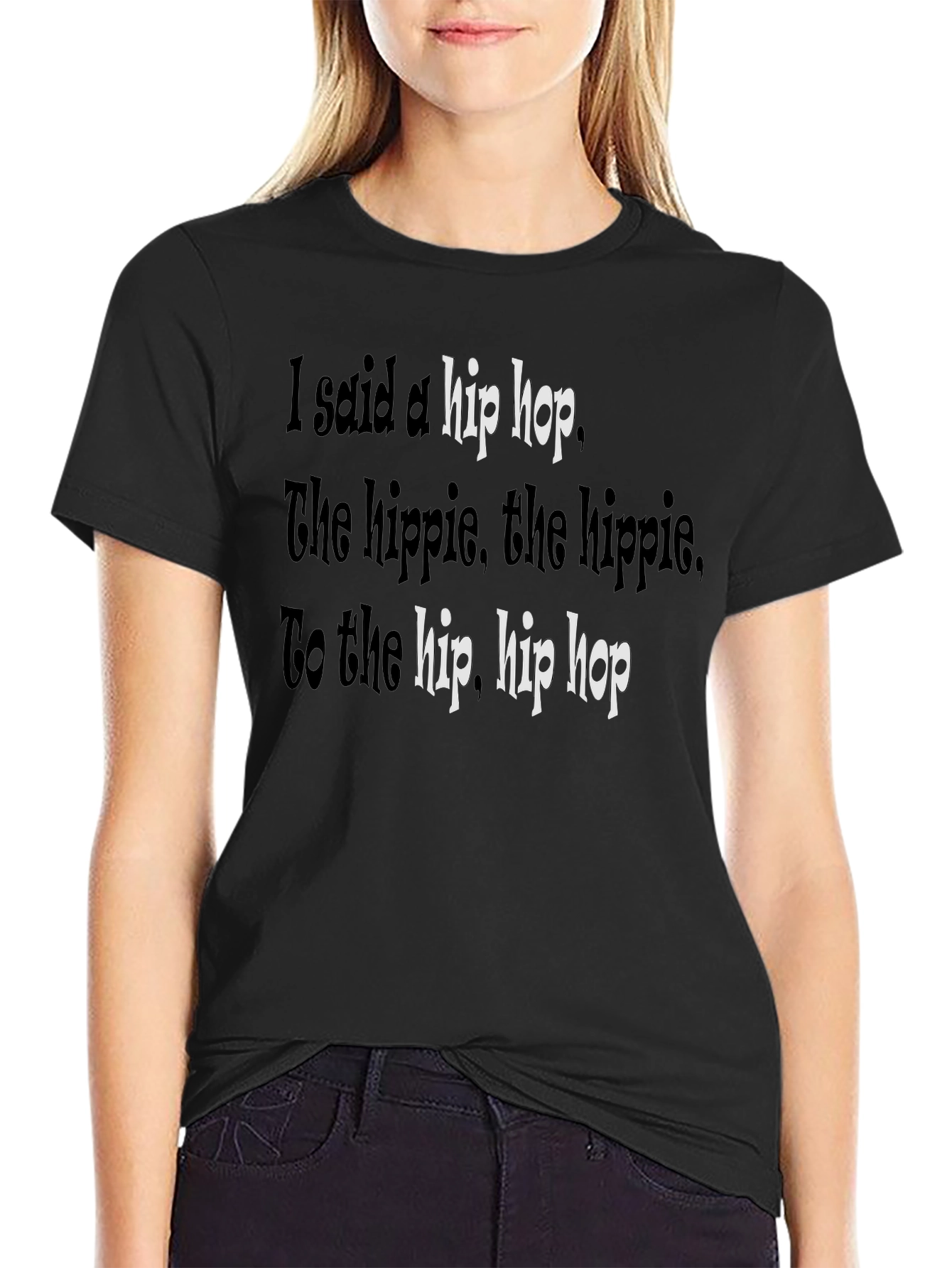 Hip Hop Lyric T-Shirt - Iconic 80s Style - 2