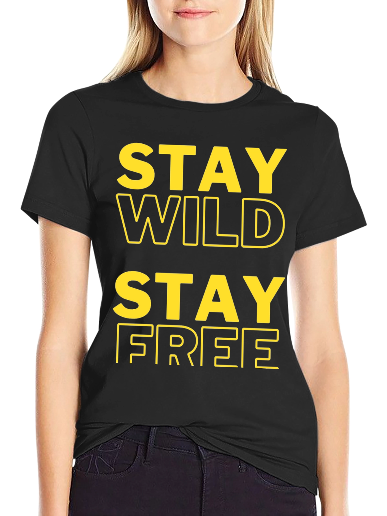 Stay Wild Stay Free Graphic Tee - 2