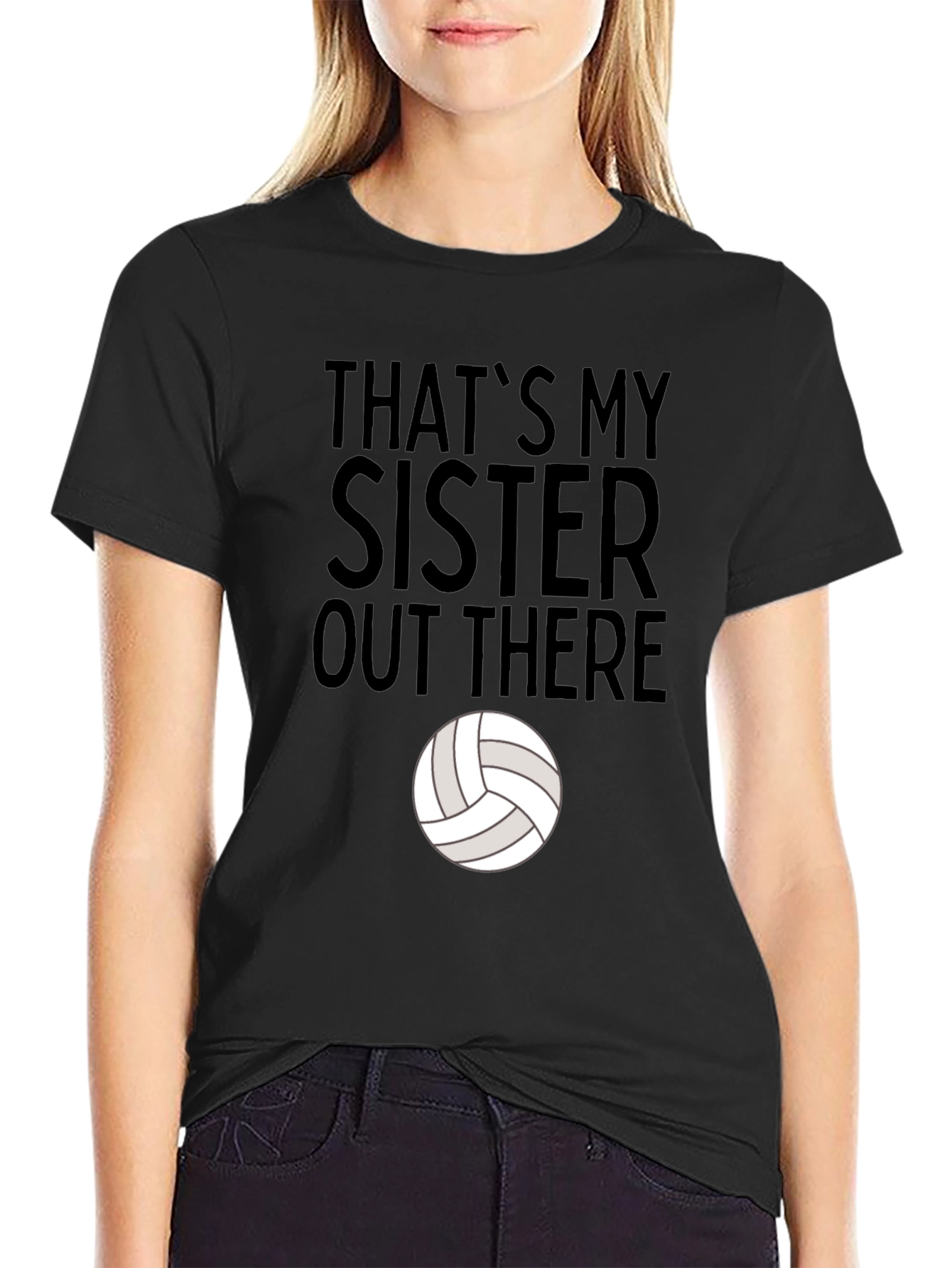 That's My Sister Volleyball T-Shirt - 2
