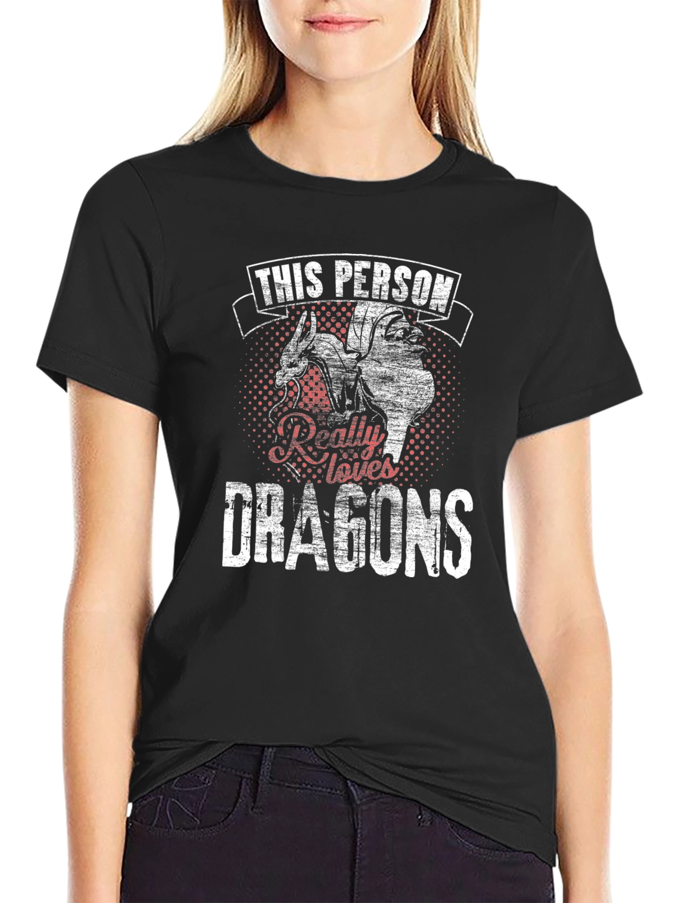 Dragon Lover Graphic Tee - Black - 2