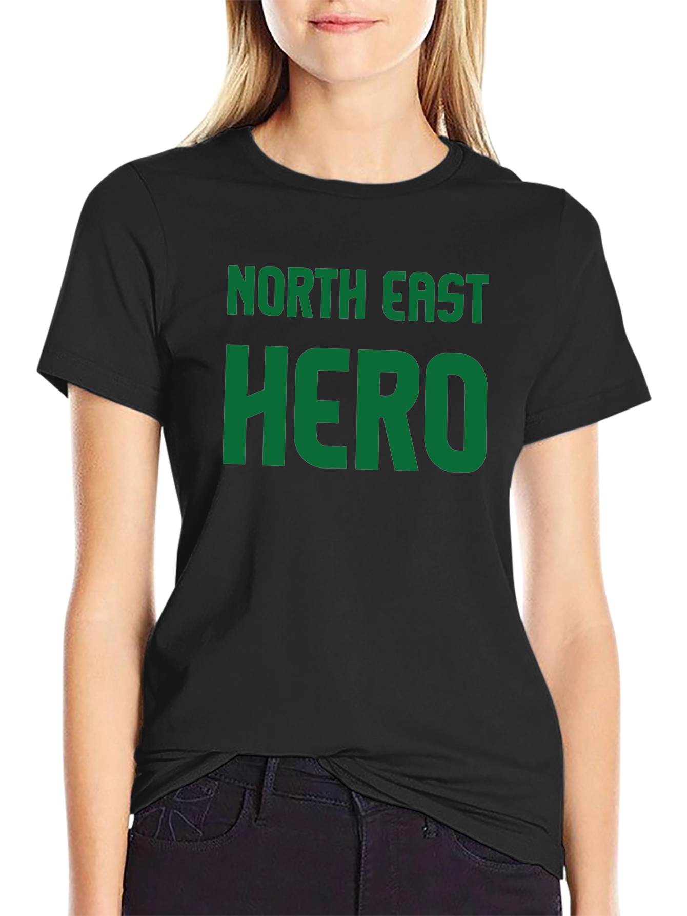 Black North East Hero Graphic Tee view 2