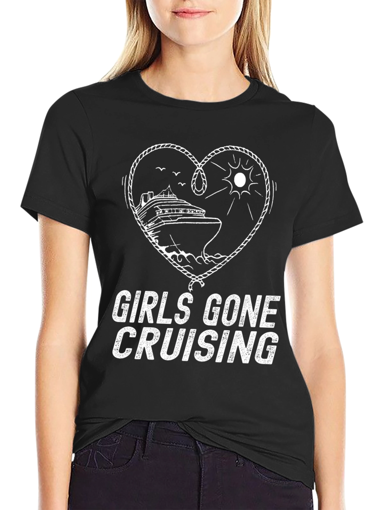 Girls Gone Cruising Graphic Tee - Vacation Shirt - 2
